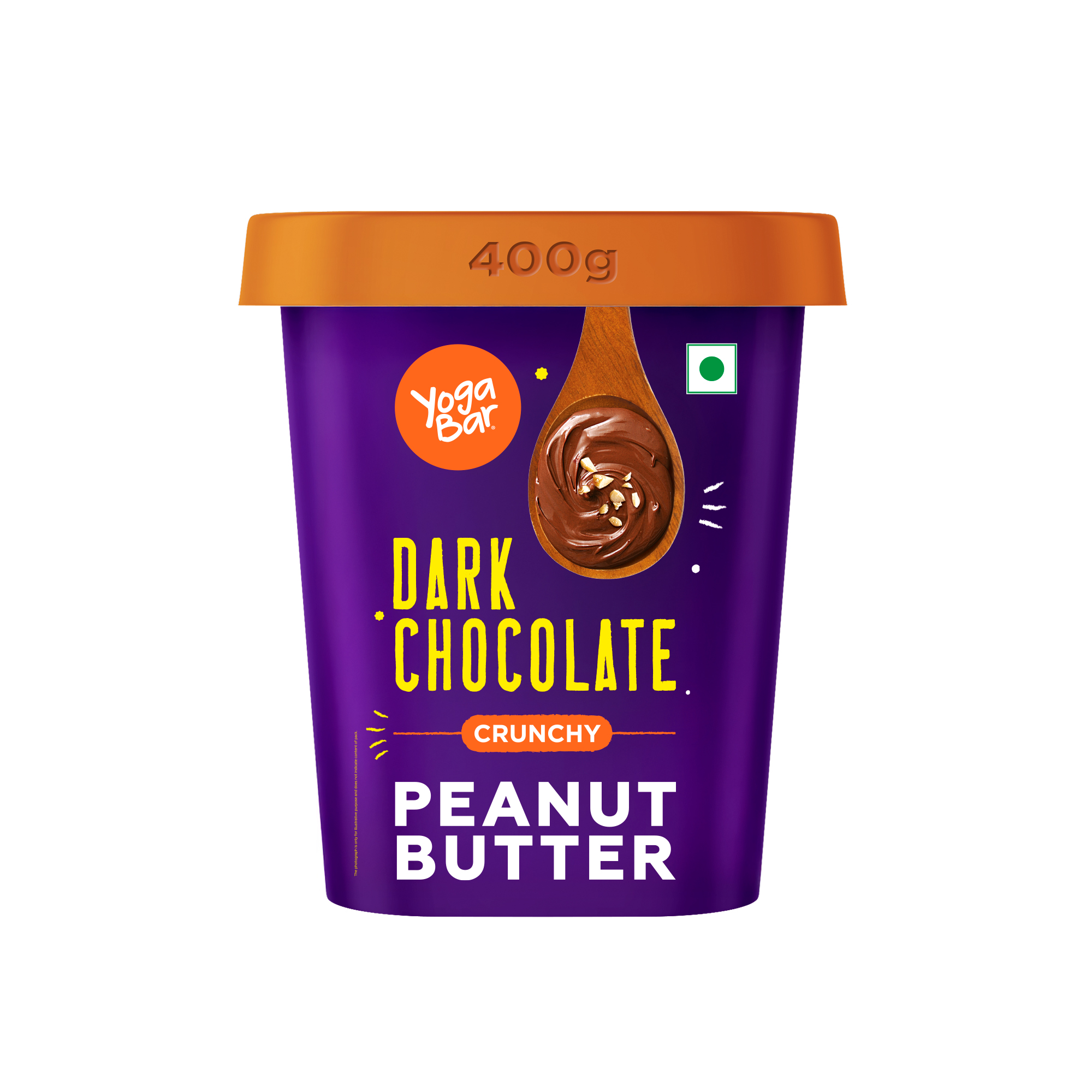 Crunchy Dark Chocolate Peanut Butter 400gm