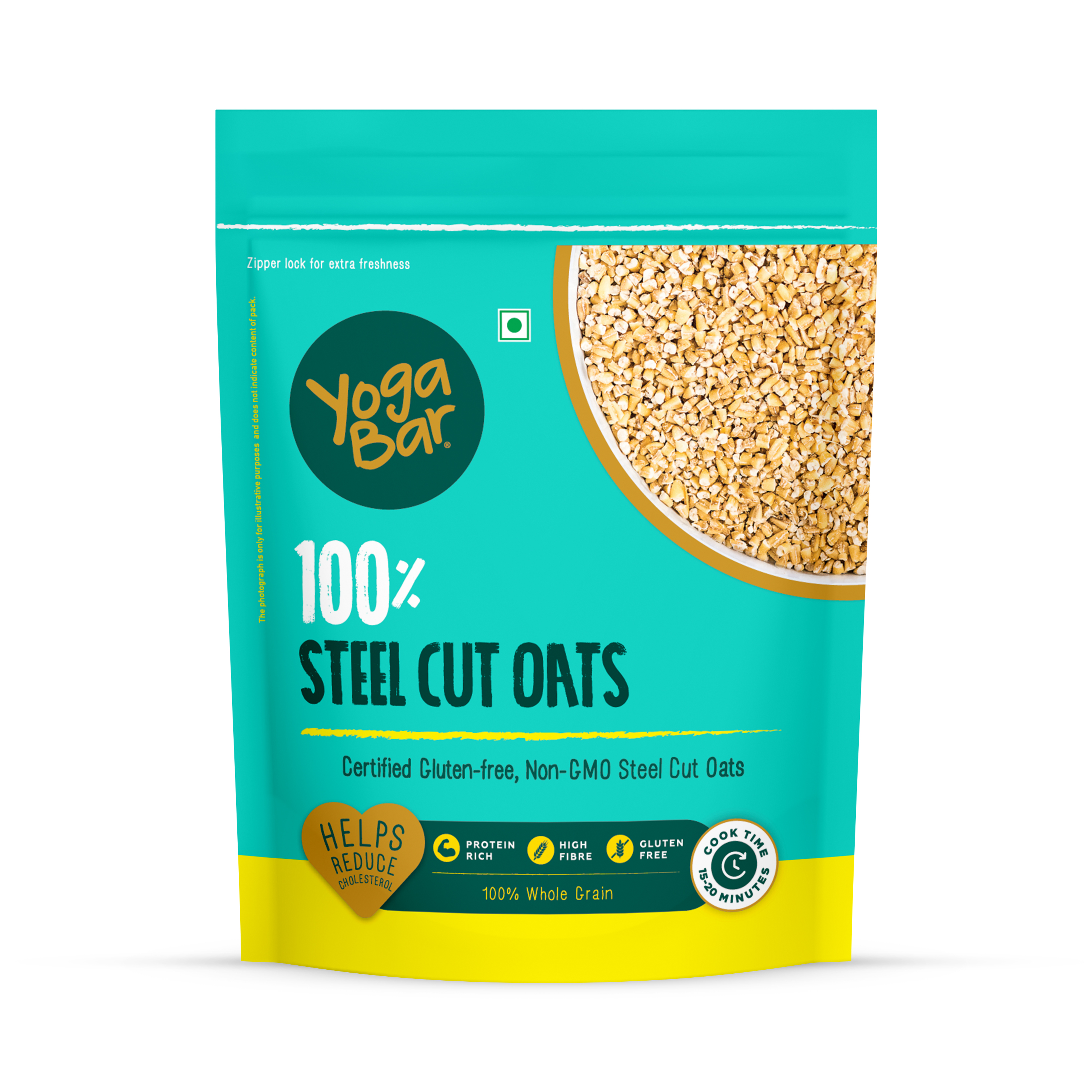 Super Oats - Steel Cut Oats Pouch 750gm