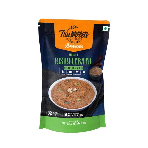 Trumillets Millet Bisibelle Bath, 180gm (Pack of 1)