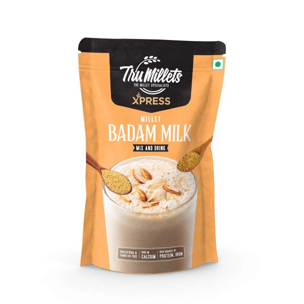 Trumillets Millet Badam Drink, 200gm (Pack of 1)