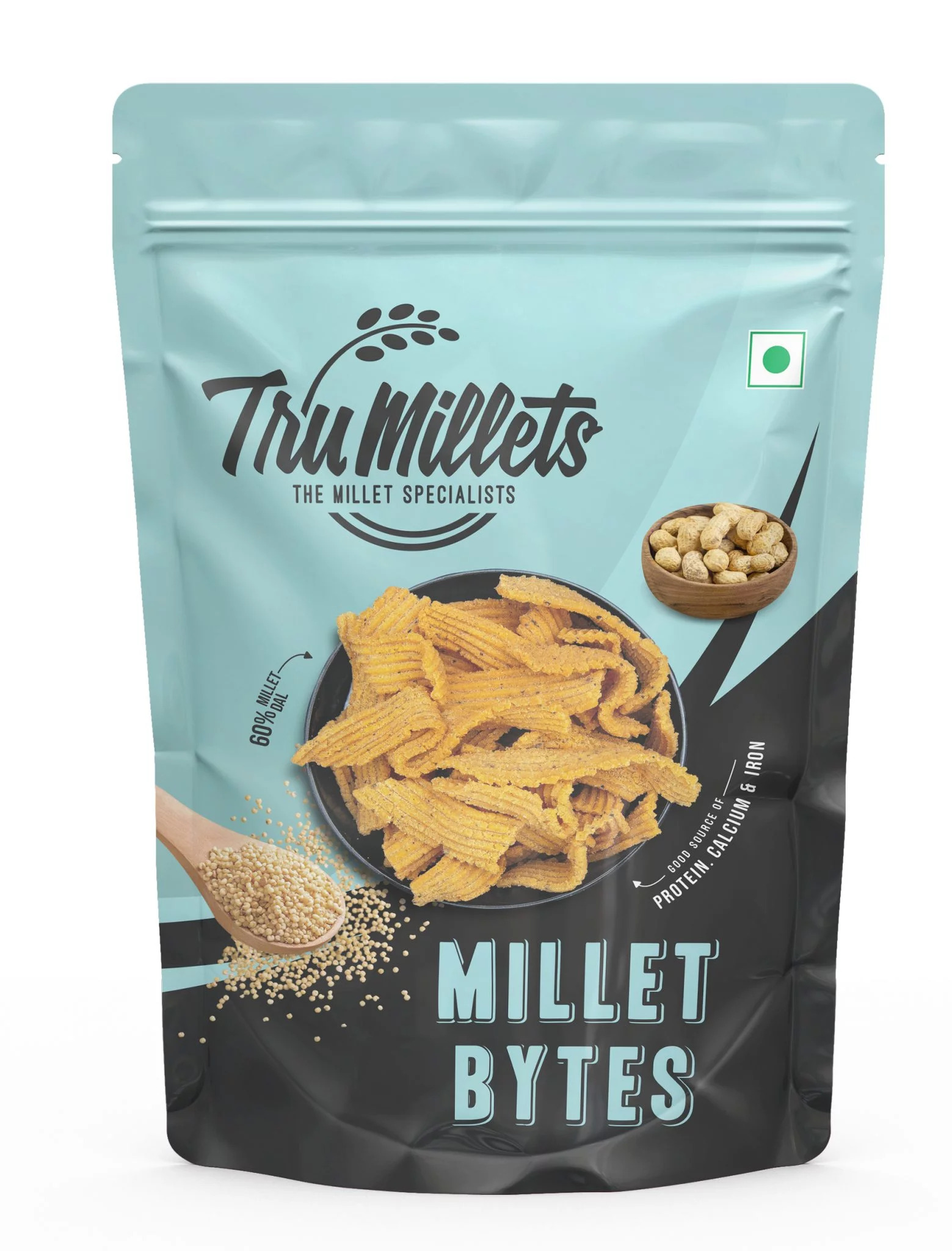 Trumillets Millet Bites, 125gm (Pack of 1)