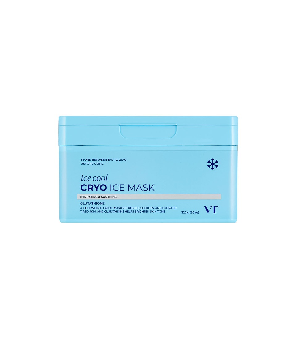 Cryo Ice Mask | Cooling Care | Pore Tightening | Redness Relief | Soothing | 30ea