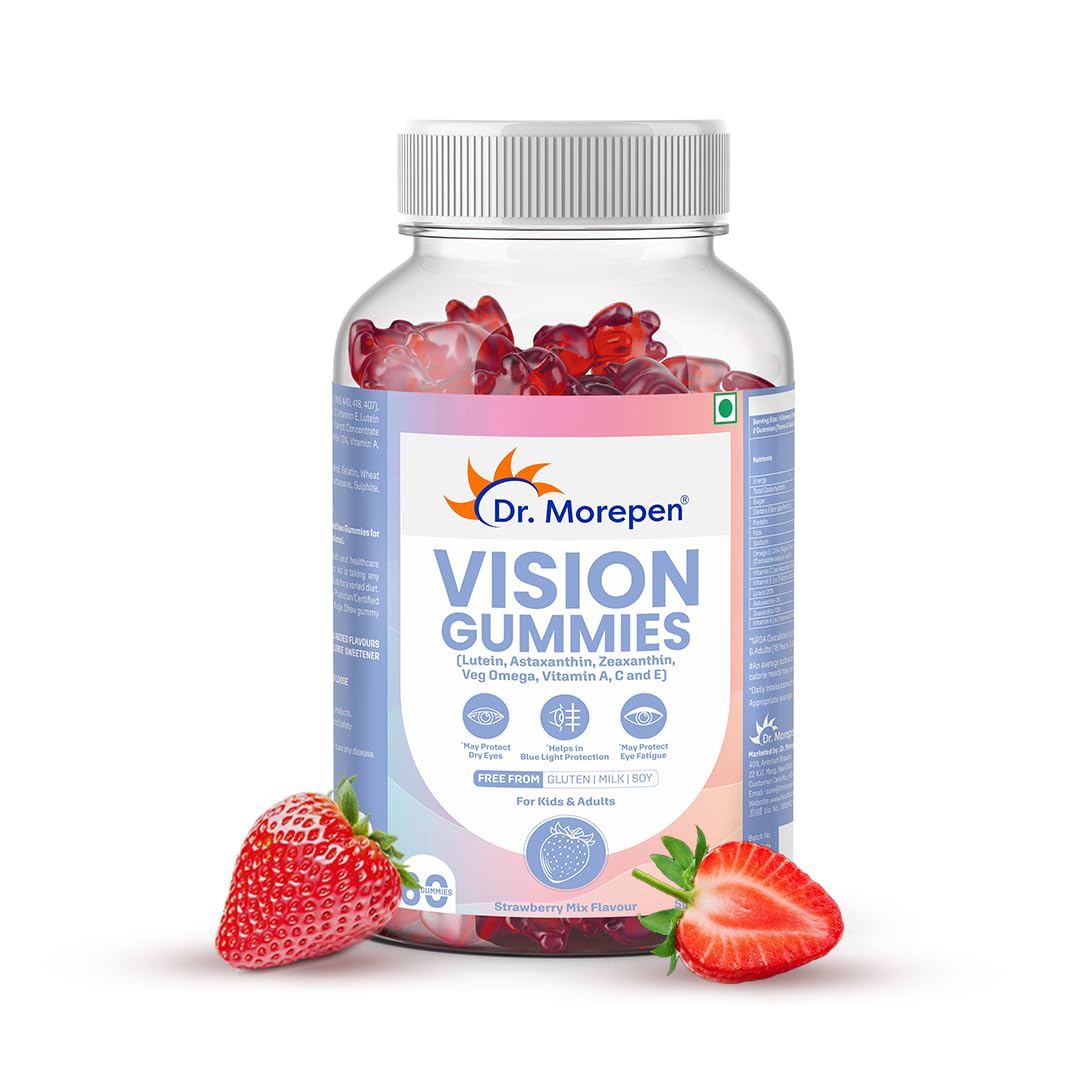 Sharp Eye Vision Gummy (Lutein, Astaxanthin, Zeaxanthin, Veg Omega, Vitamin A,C And E) 250gm