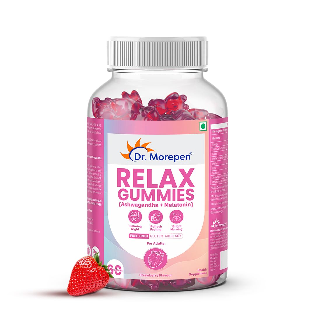 Relax Gummy (Ashwagandha + Melatonin) 250gm