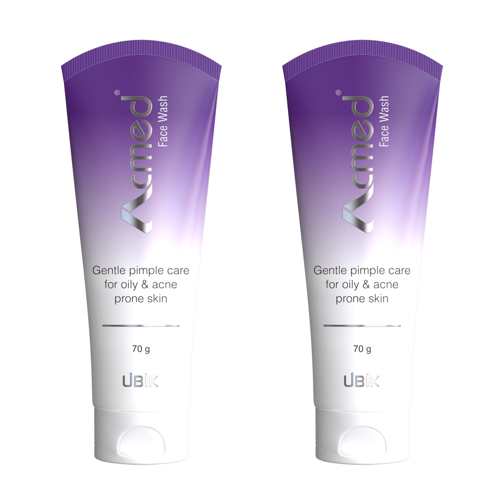 Acmed Pimple Care Face Wash for Acne Prone Skin 70gm Pack of 2