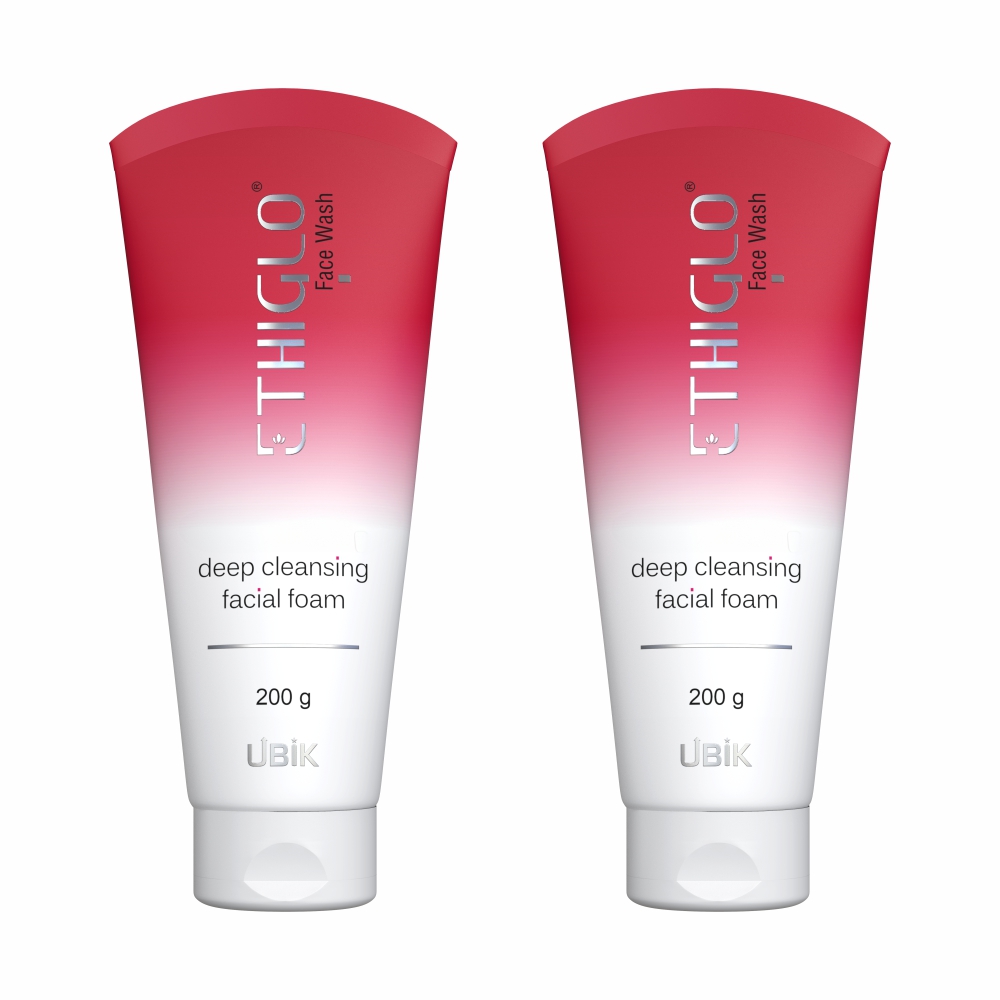 Deep Cleansing Facial Foam Face Wash for Healthy, Soft and Smooth Skin | Removes Dirt, Impurities and Excess Oil | Suitable for All Skin Types | Pack of 2 - 200gm