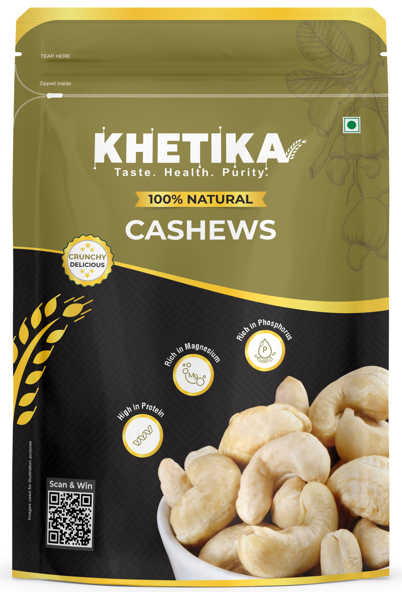 Premium Naturale Cashew 1Kg