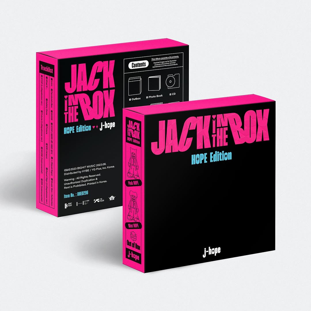 Buy Cokodive BTS J-Hope-Jack in the Box (1st Single Album) | Hope