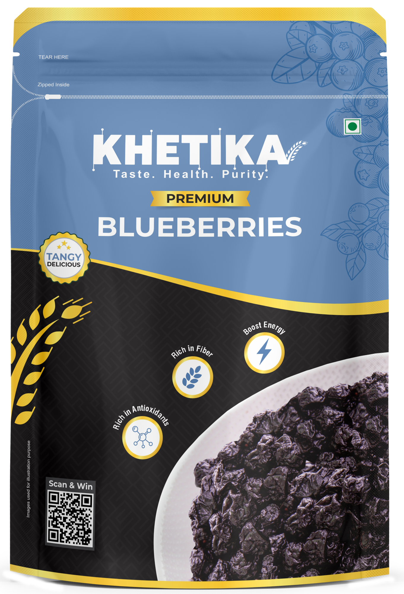 Premium Blueberry 150gm