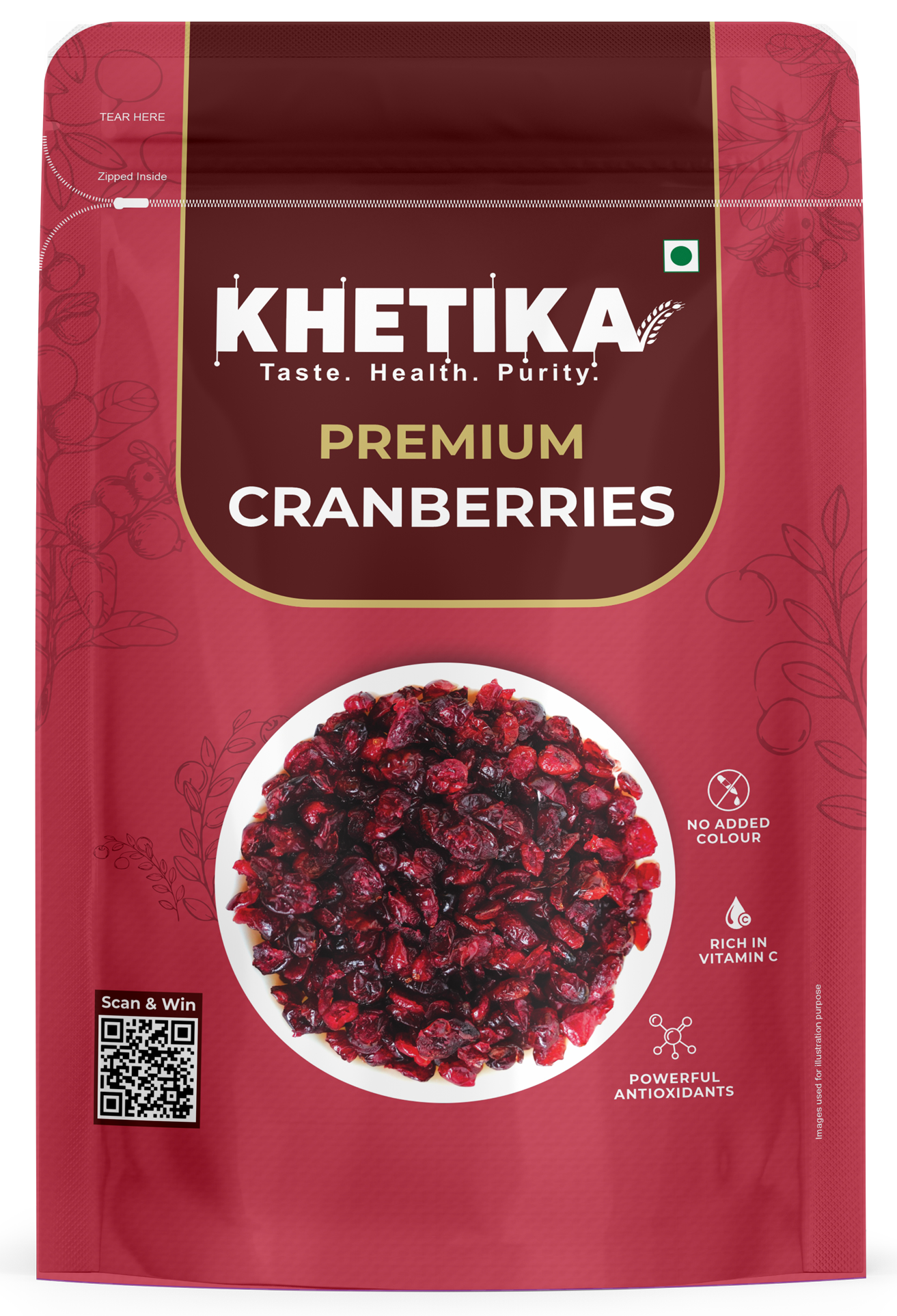 Premium Cranberry 200gm