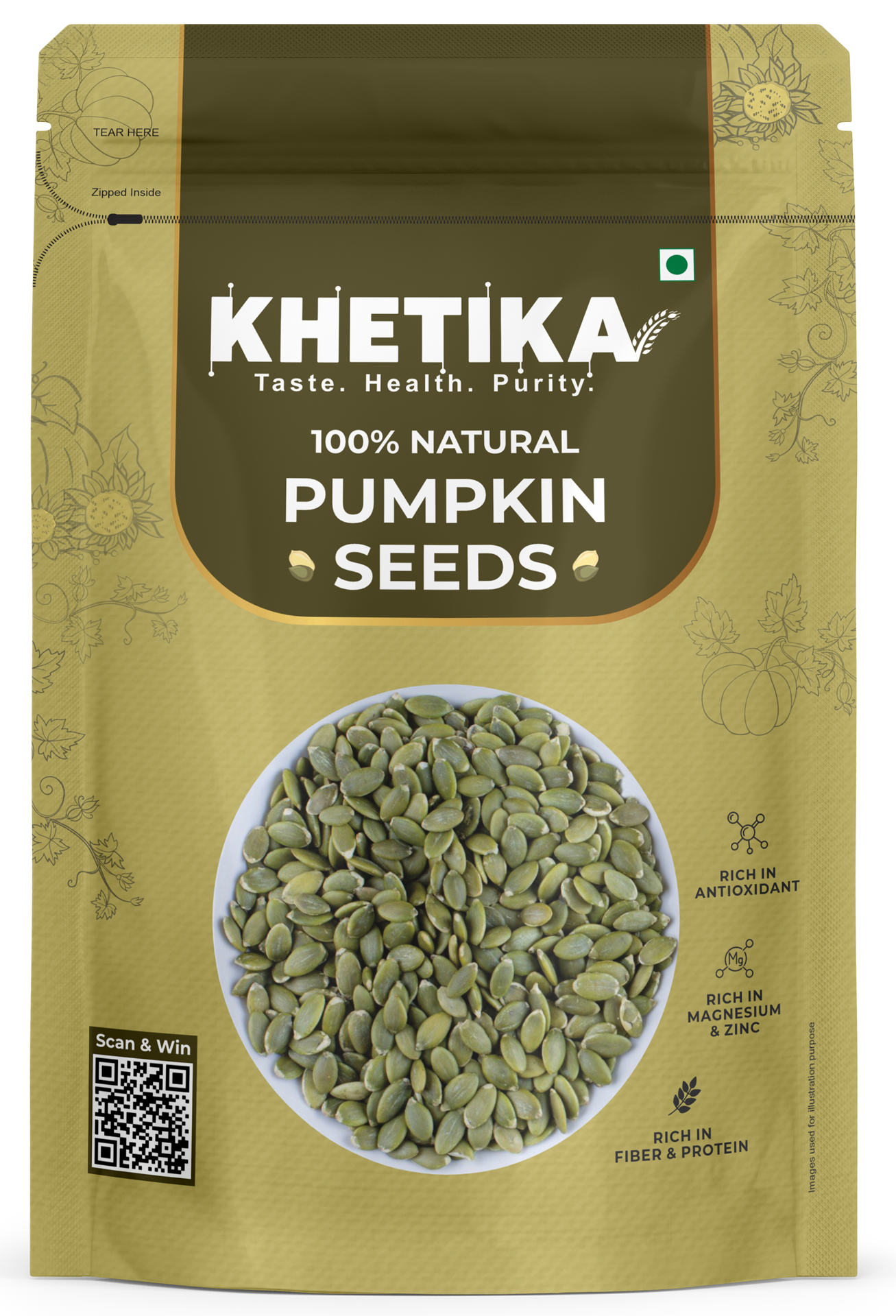 Premium Pumpkin Seeds 200gm