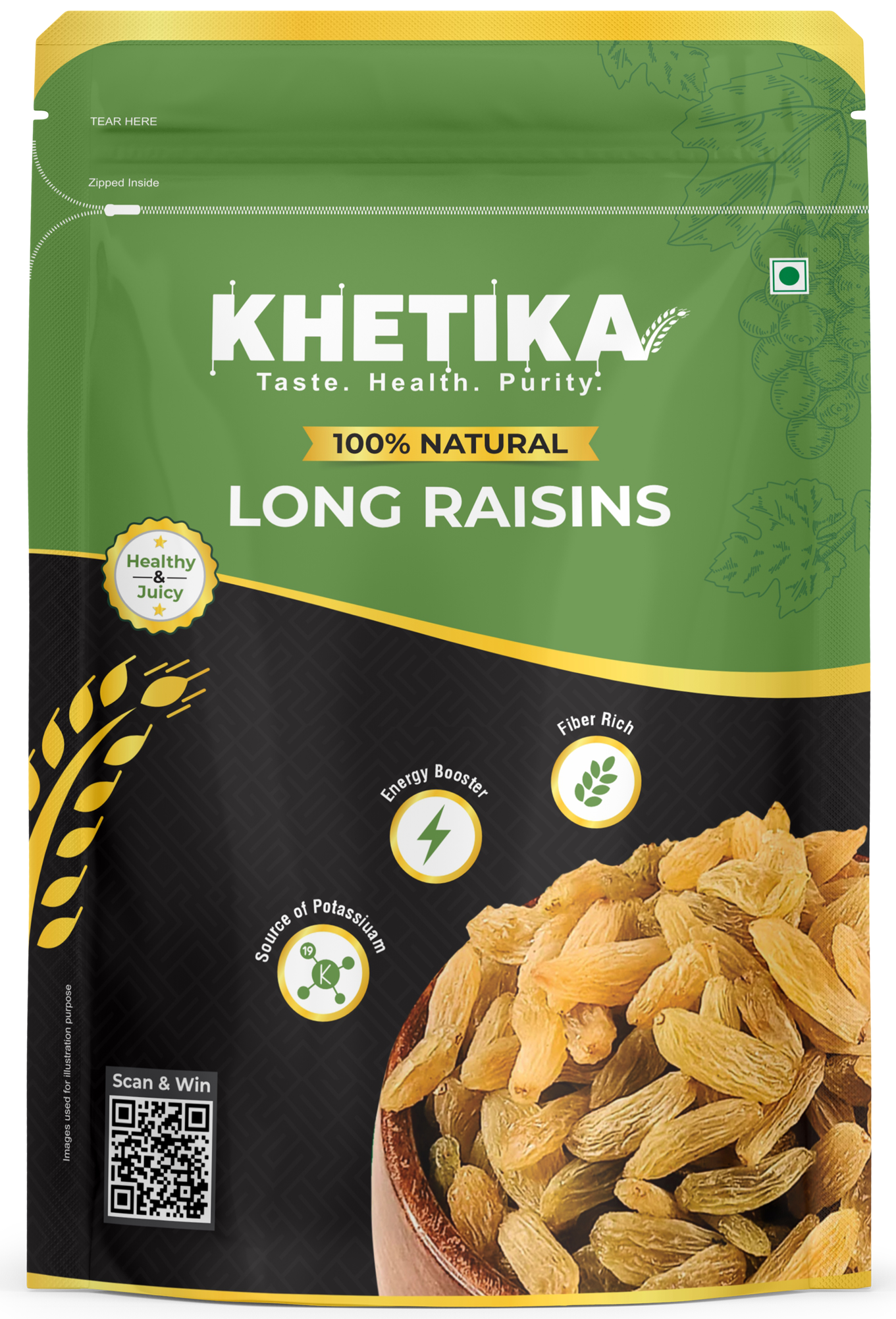 Premium Long Raisin 200gm