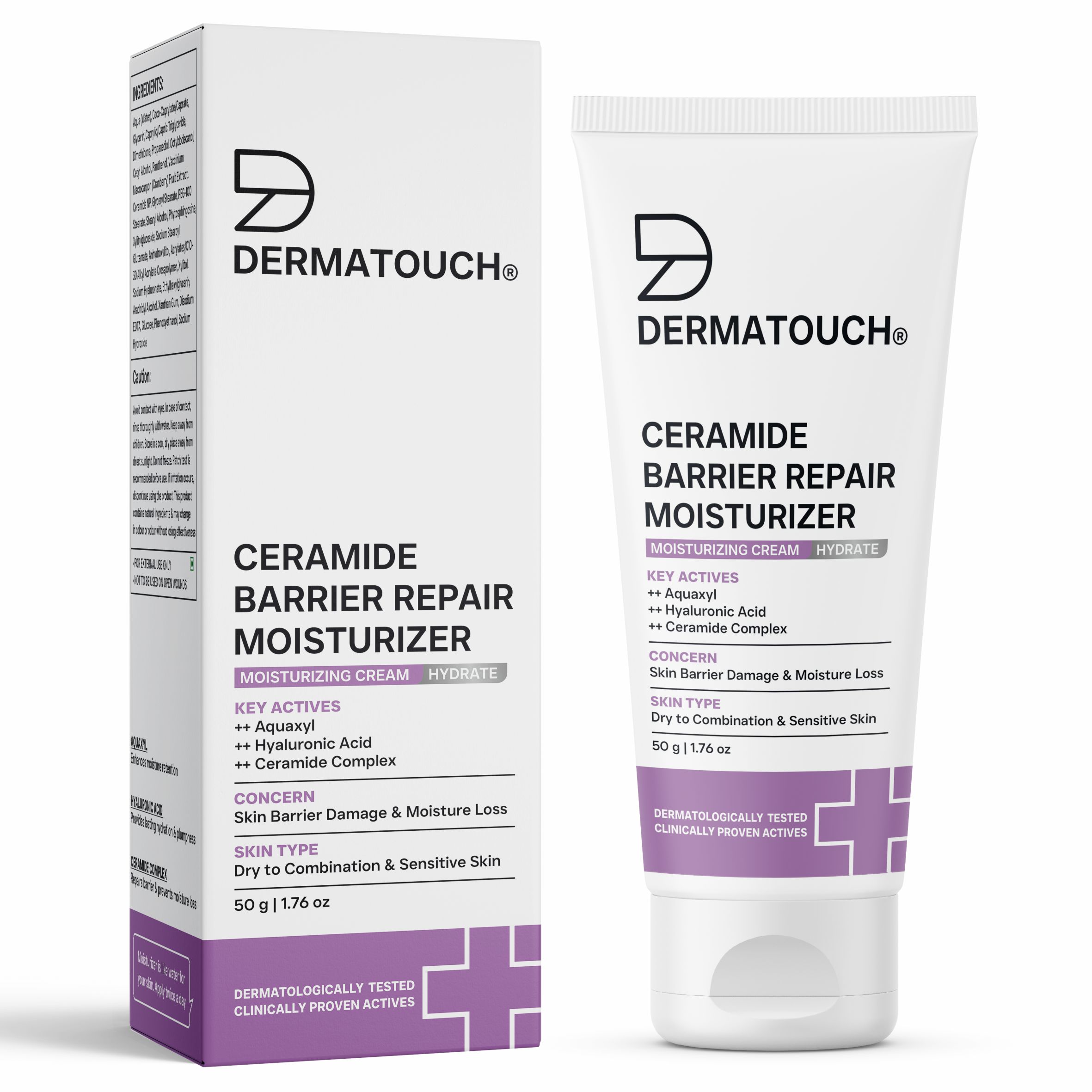 Ceramide Barrier Repair Moisturizer | Deep Hydration Barrier Support | Helps Reduce Moisture Loss | 50gm