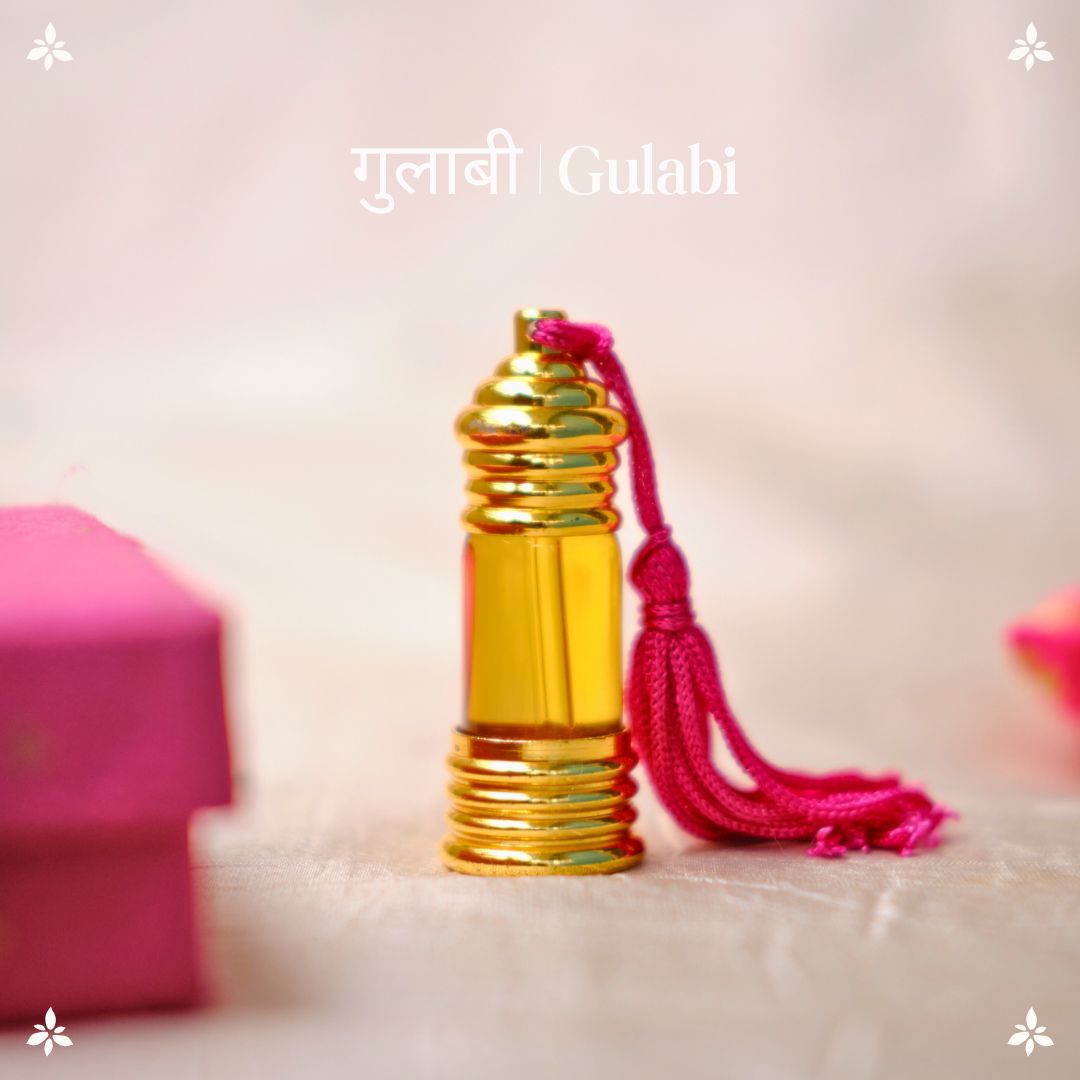 Gulabi Natural Perfume Oil (Indian Rose Attar) |3ml