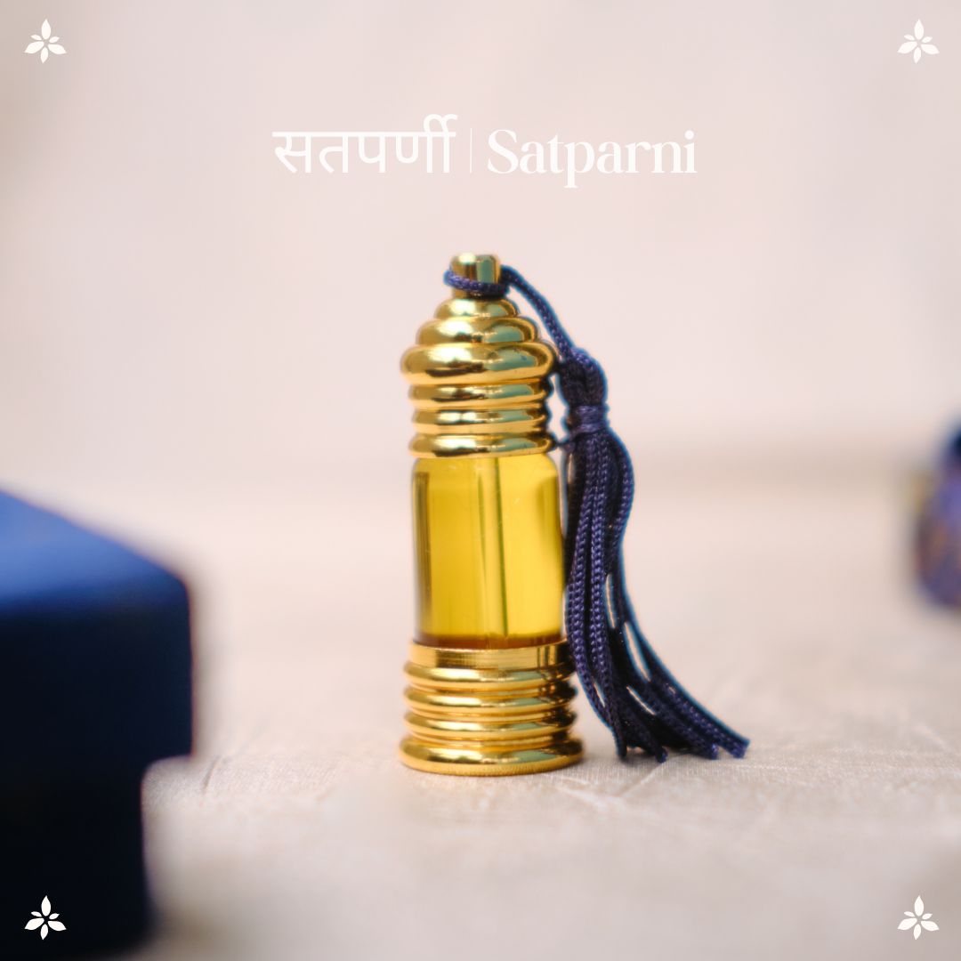 Satparni Natural Perfume Oil (Saptaparni Tree Attar) |3ml