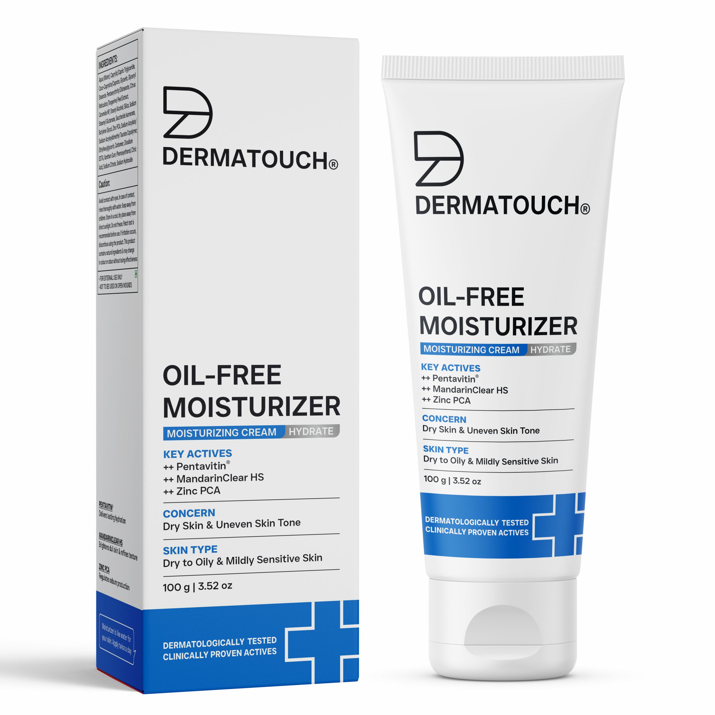 Oil-Free Moisturiser Lightweight Hydration | Non-Greasy Daily Moisture Care | Helps Maintain Skin Balance | 100gm