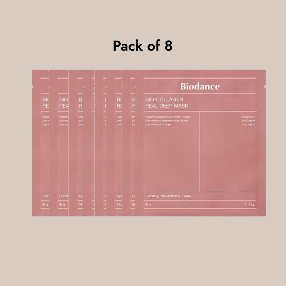 Bio Collagen Deep Mask Pack of 8