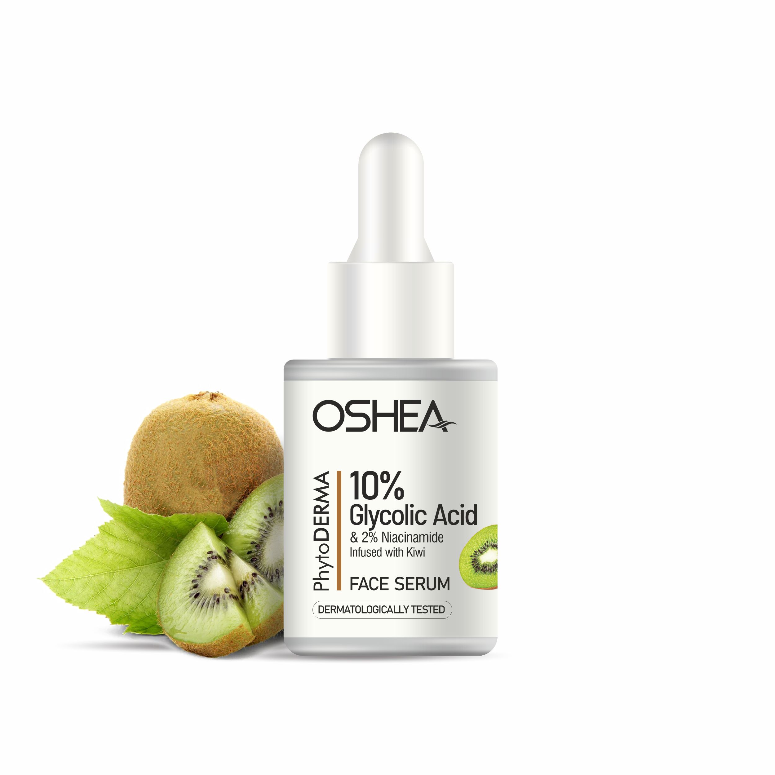10 Glycolic Acid 2 Niacinamide infused with Kiwi Face Serum 30ml