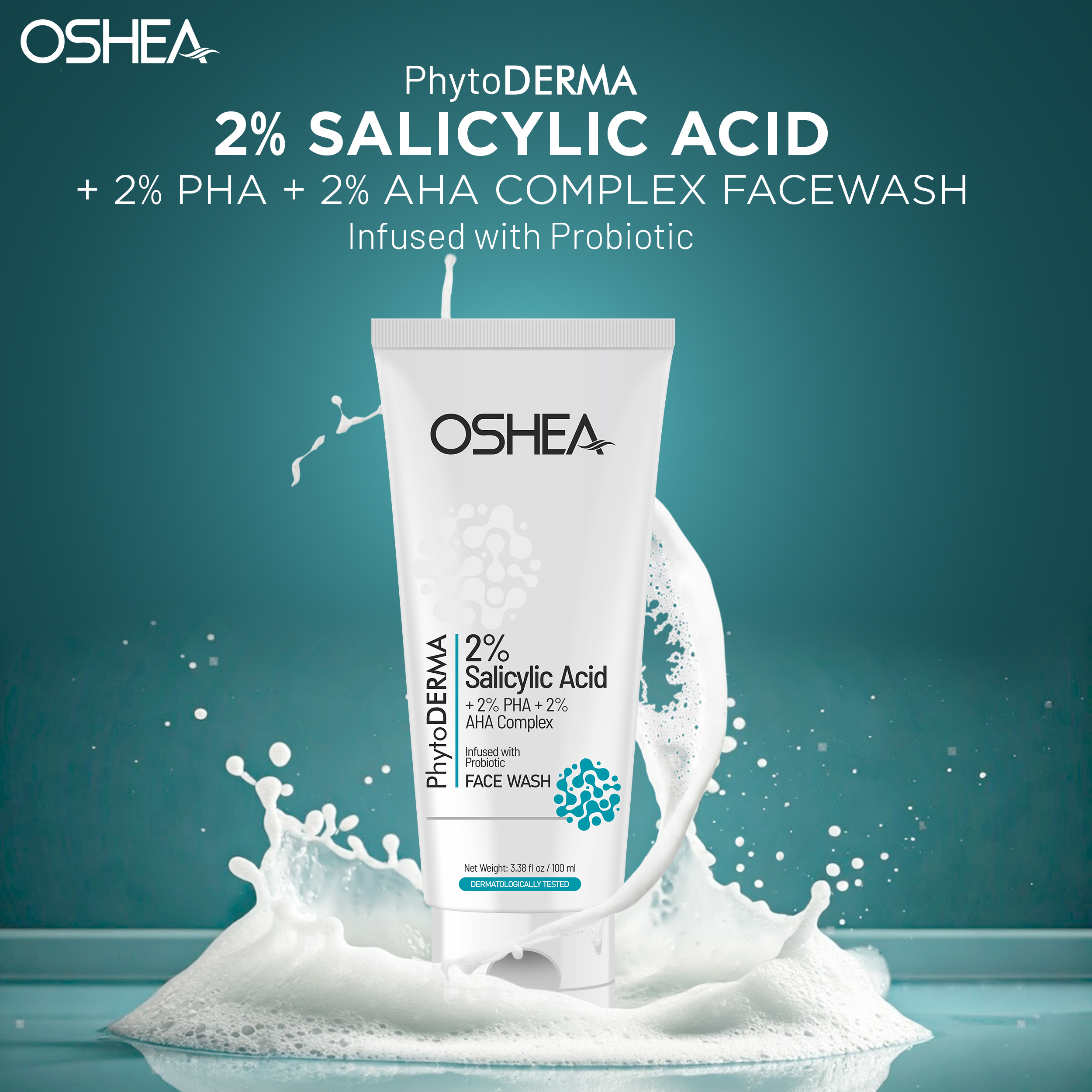 2 Salicylic Acid + 2 PHA + 2 AHA Facewash 100ml