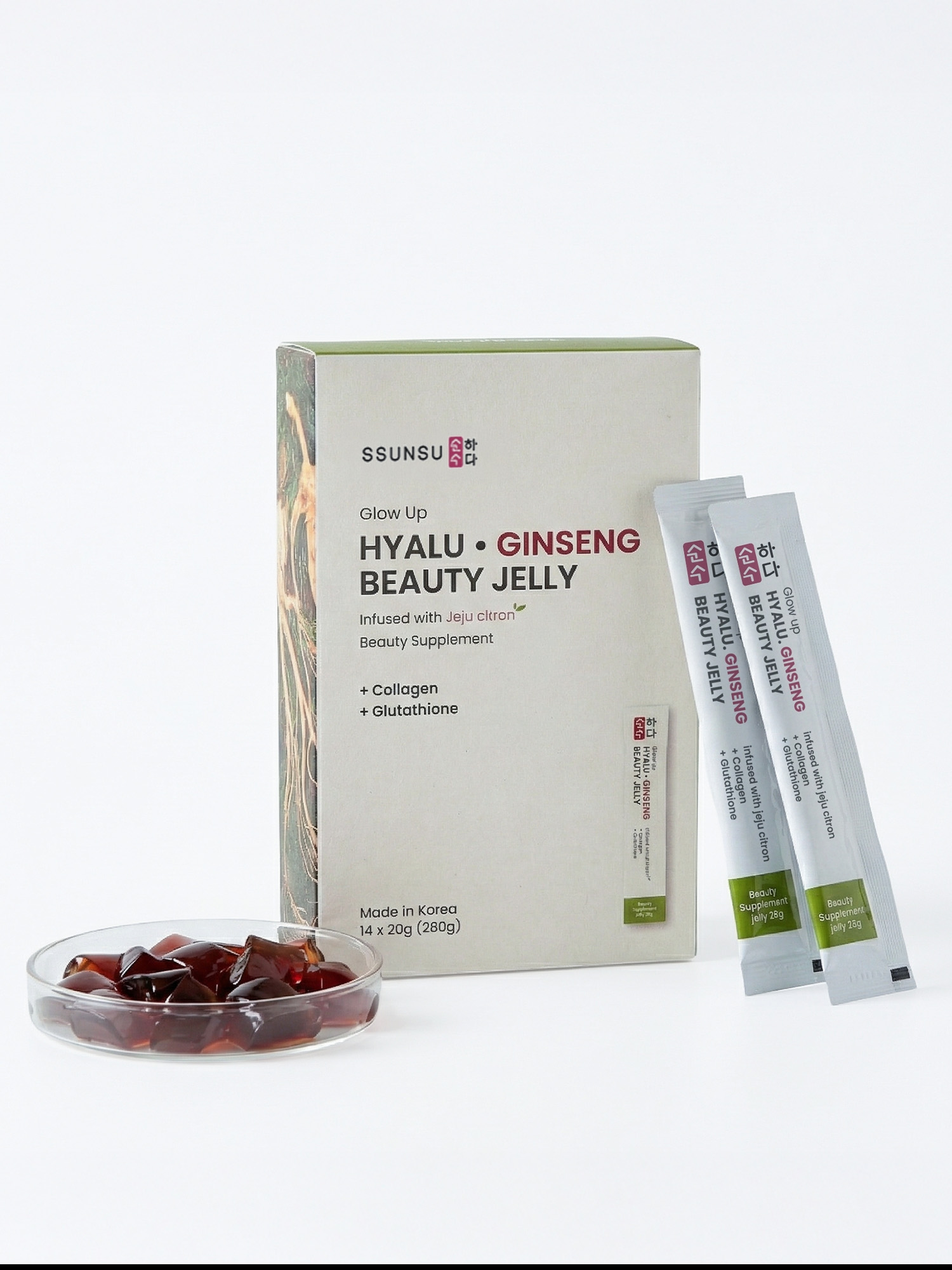 Hyalu Ginseng Beauty Jelly 280gm