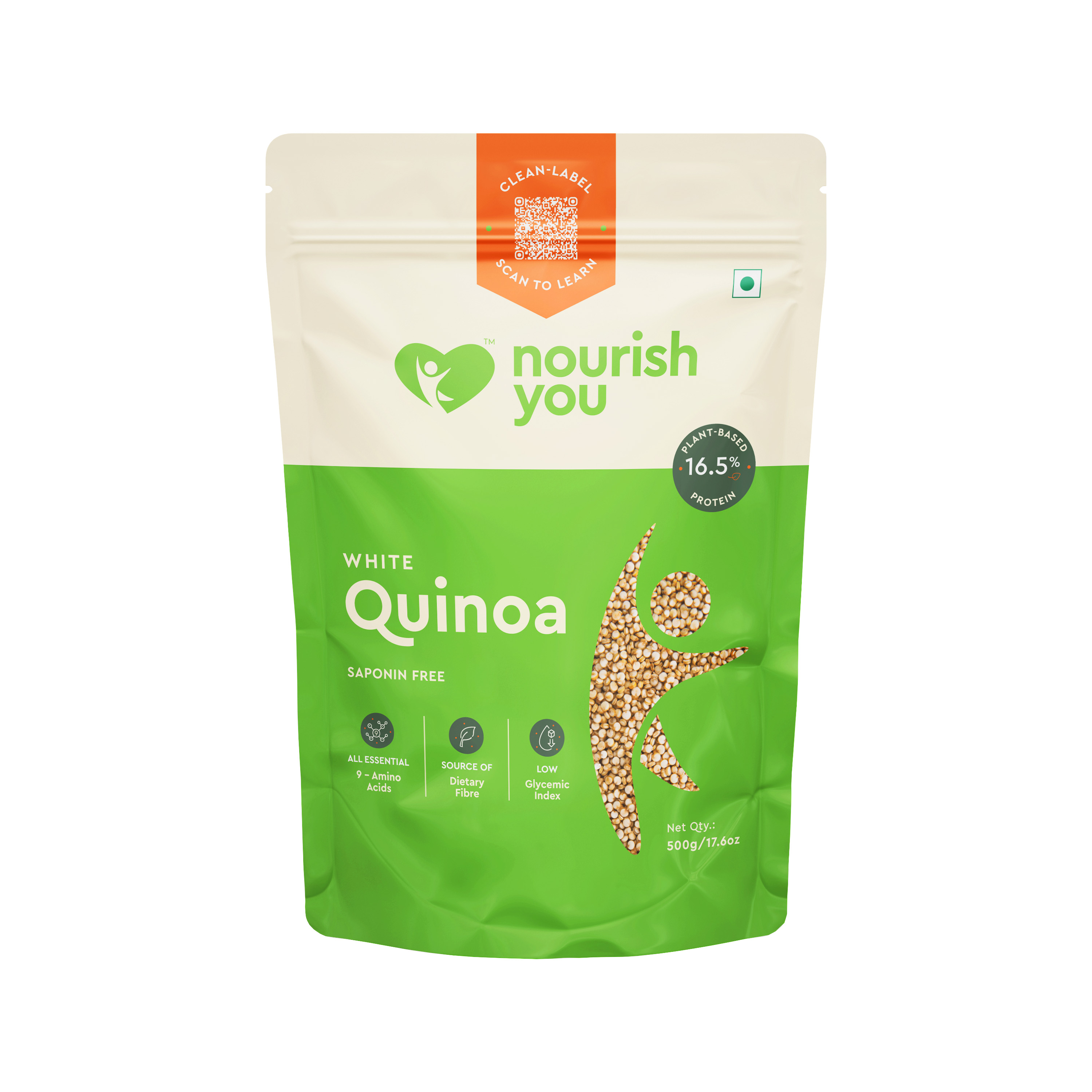 Organic White Quinoa 500gm