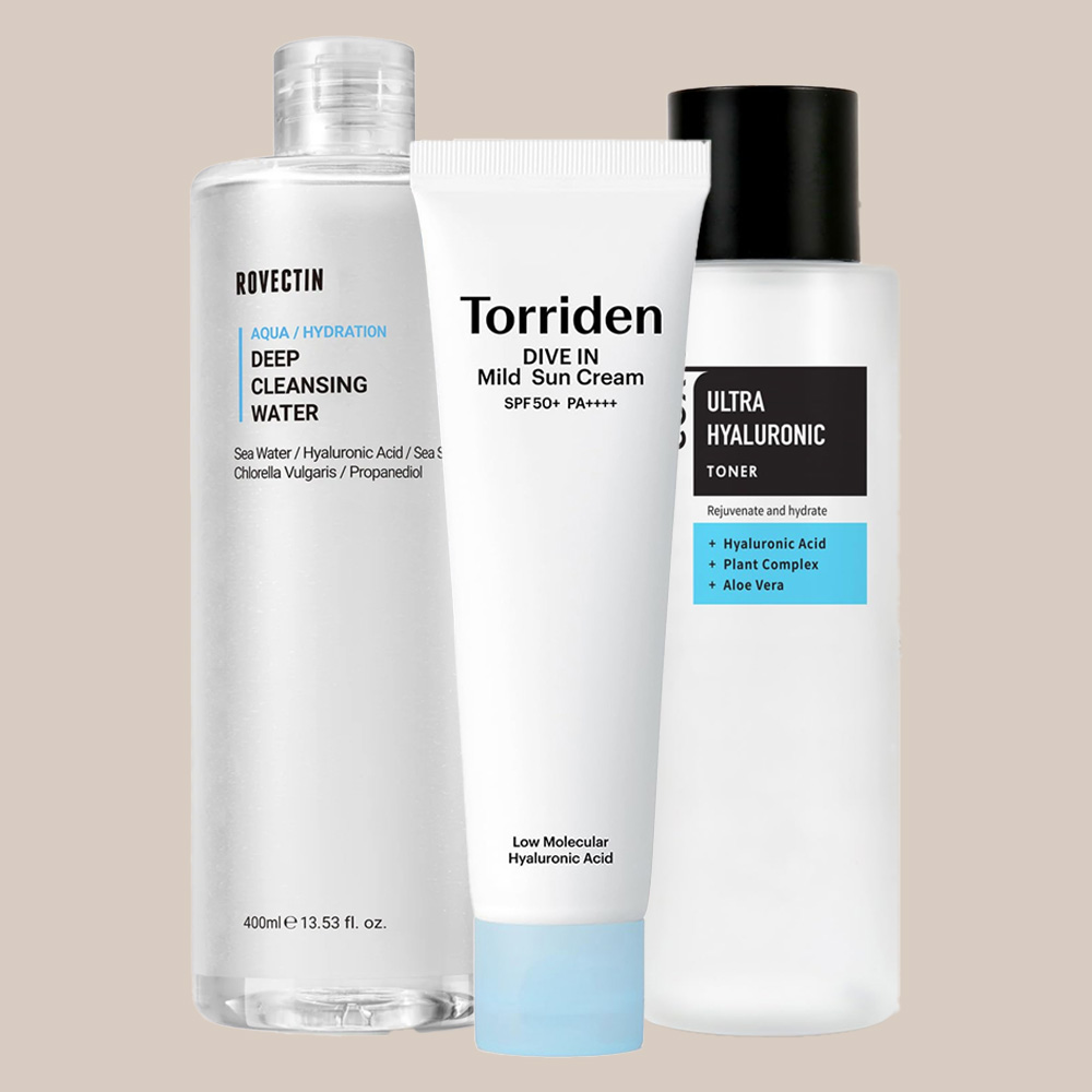 Hyaluronic Moisture Boost Daily Care Combo