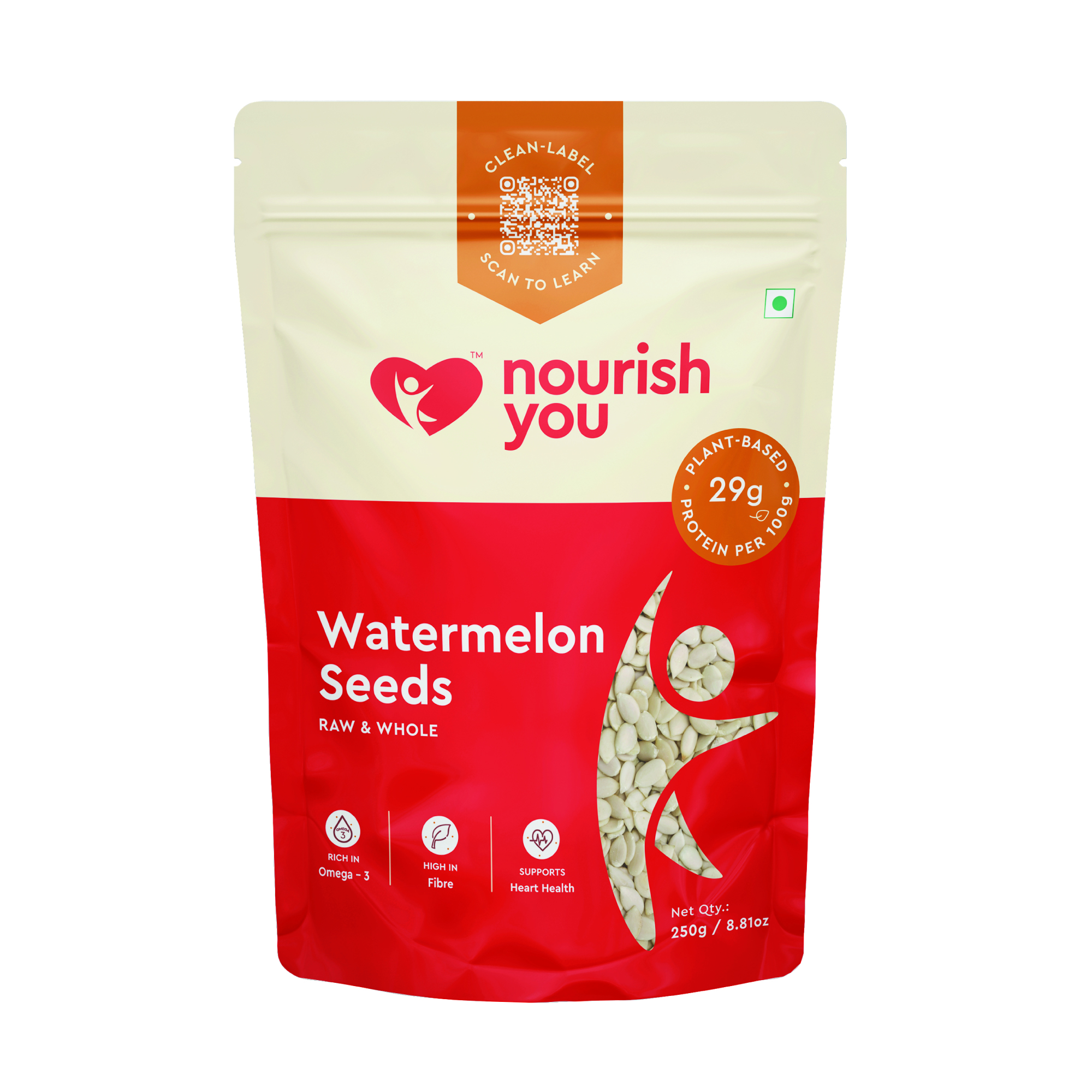 Organic Raw Magaj/Watermelon Seeds | 250gm