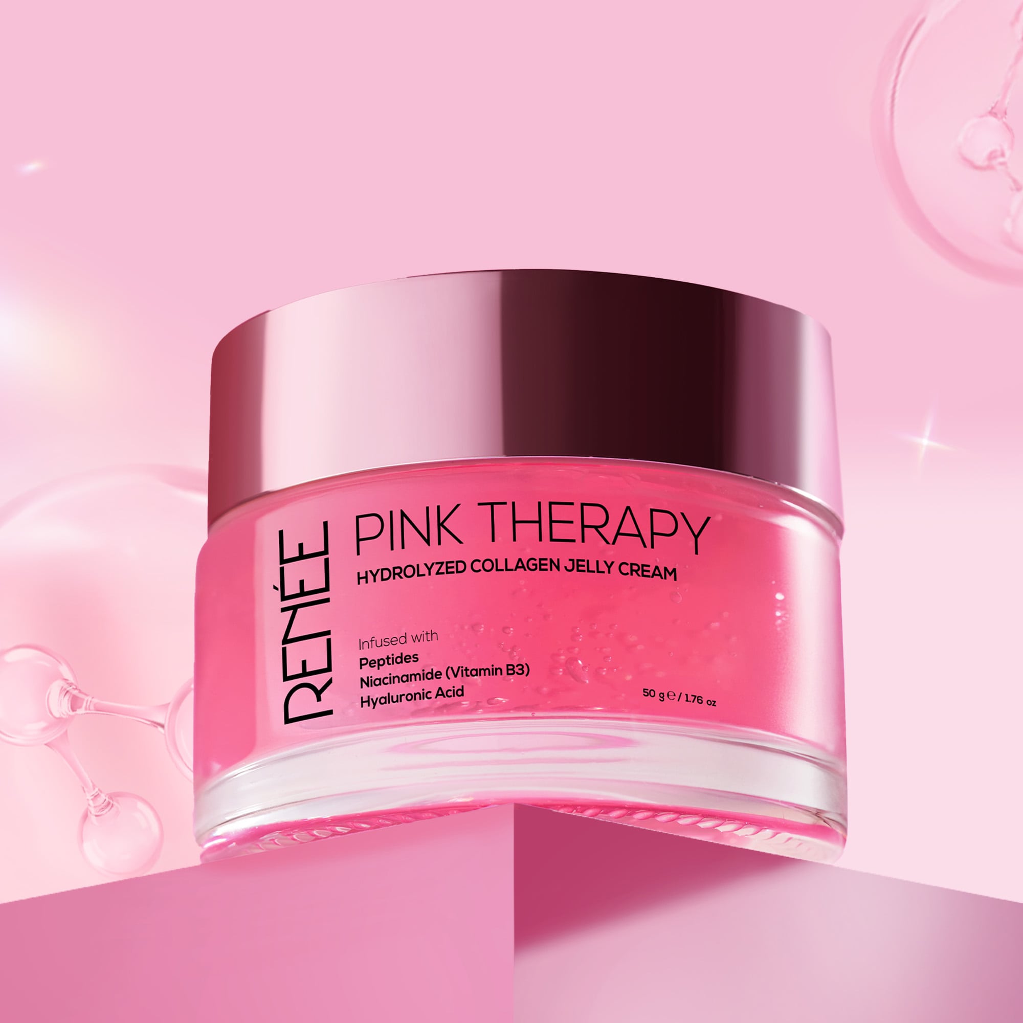 Pink Therapy Hydrolyzed Collagen Jelly Cream 50gm
