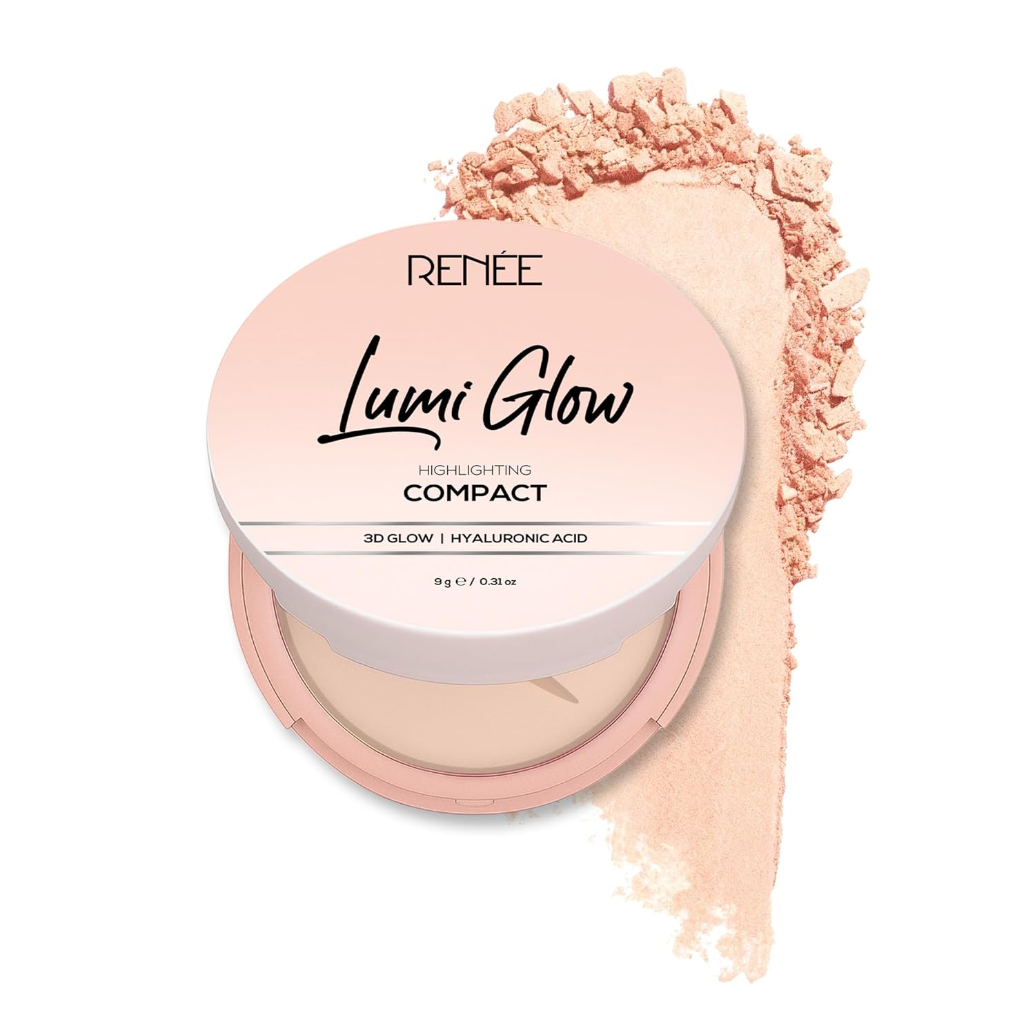 Lumi Glow Highlighting Compact 01 Velvet Vanilla 9gm