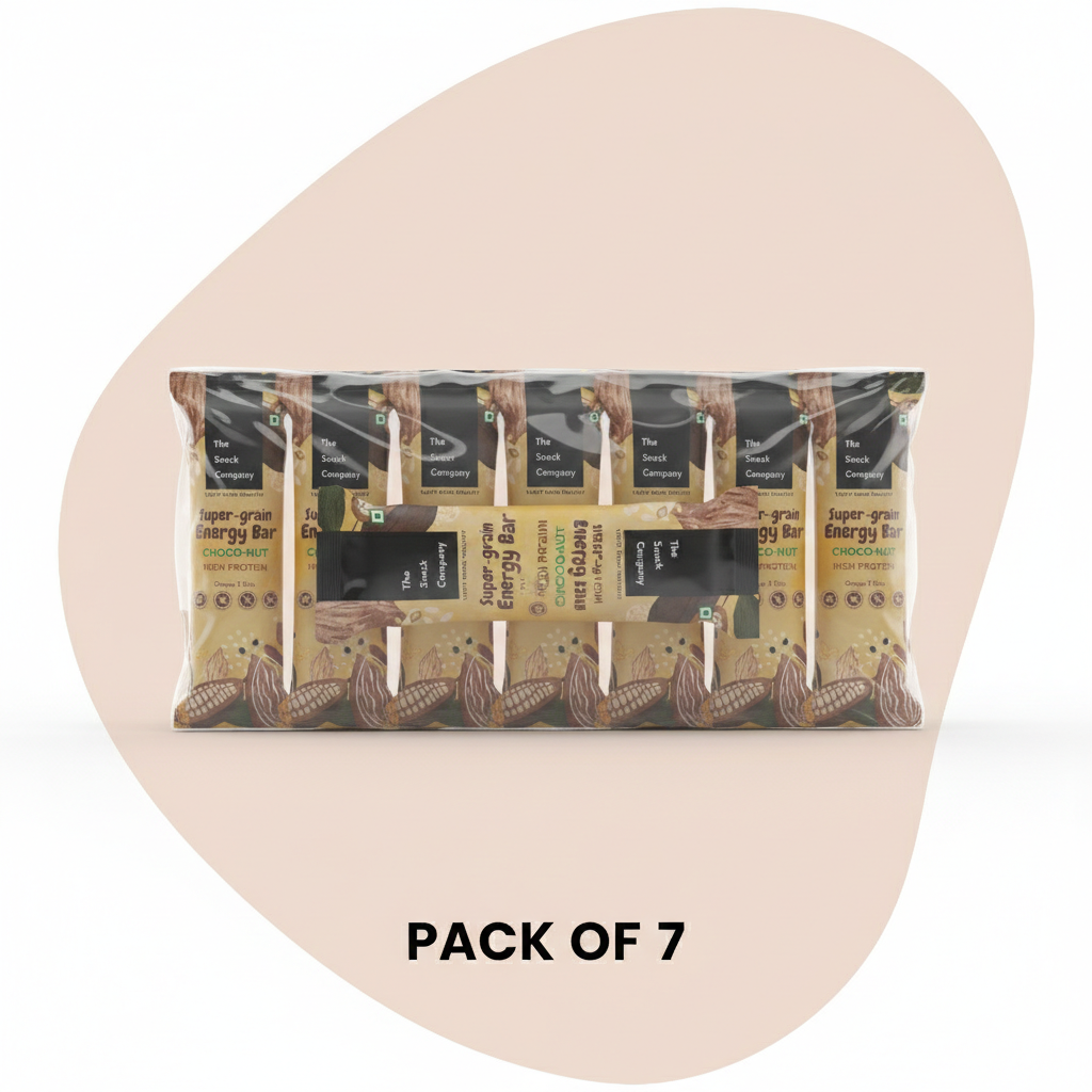 Choco Nut Energy Bar 30gm Pack of 7