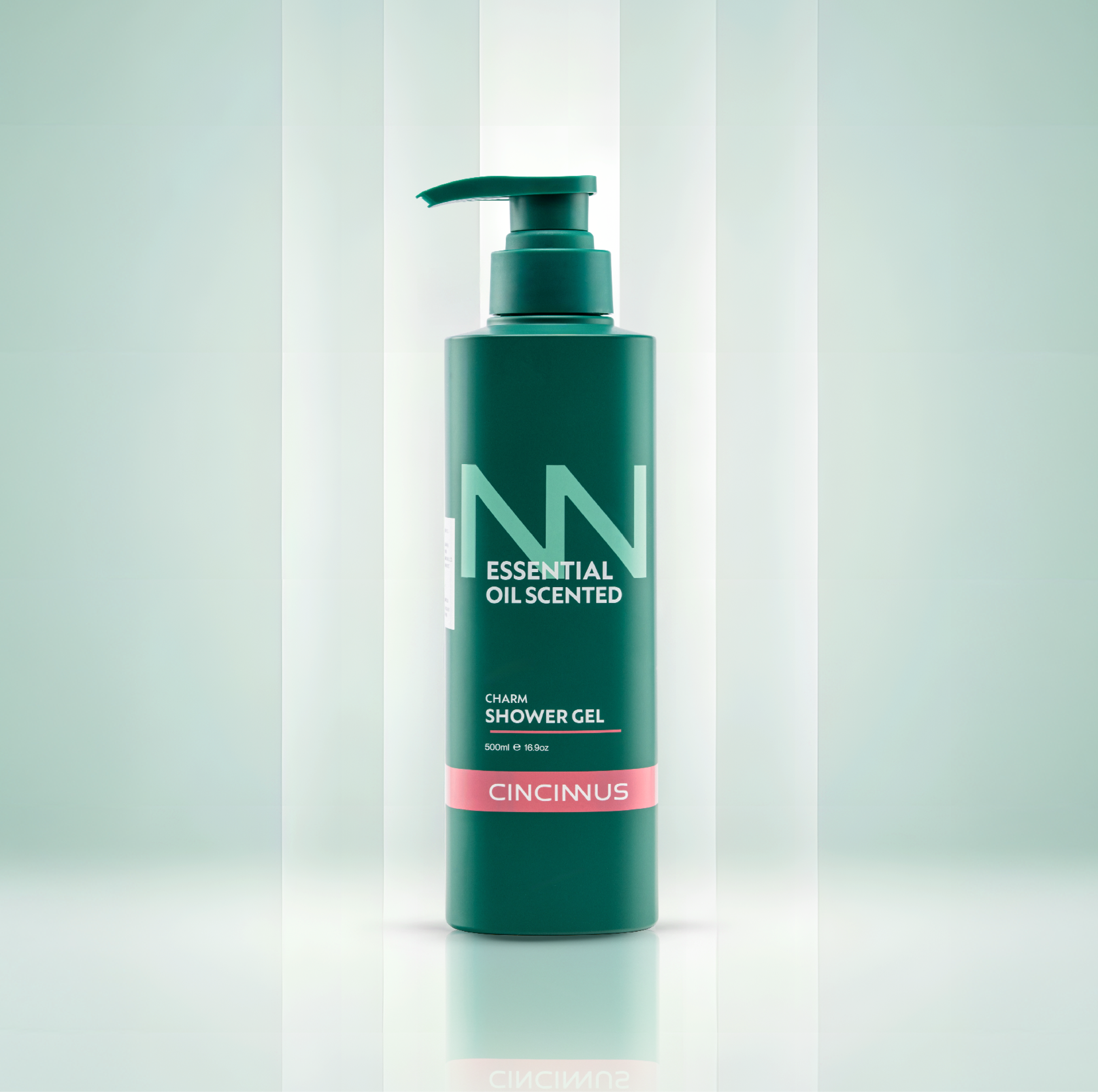 Essential Oil Scented Charm Shower Gel 500ml