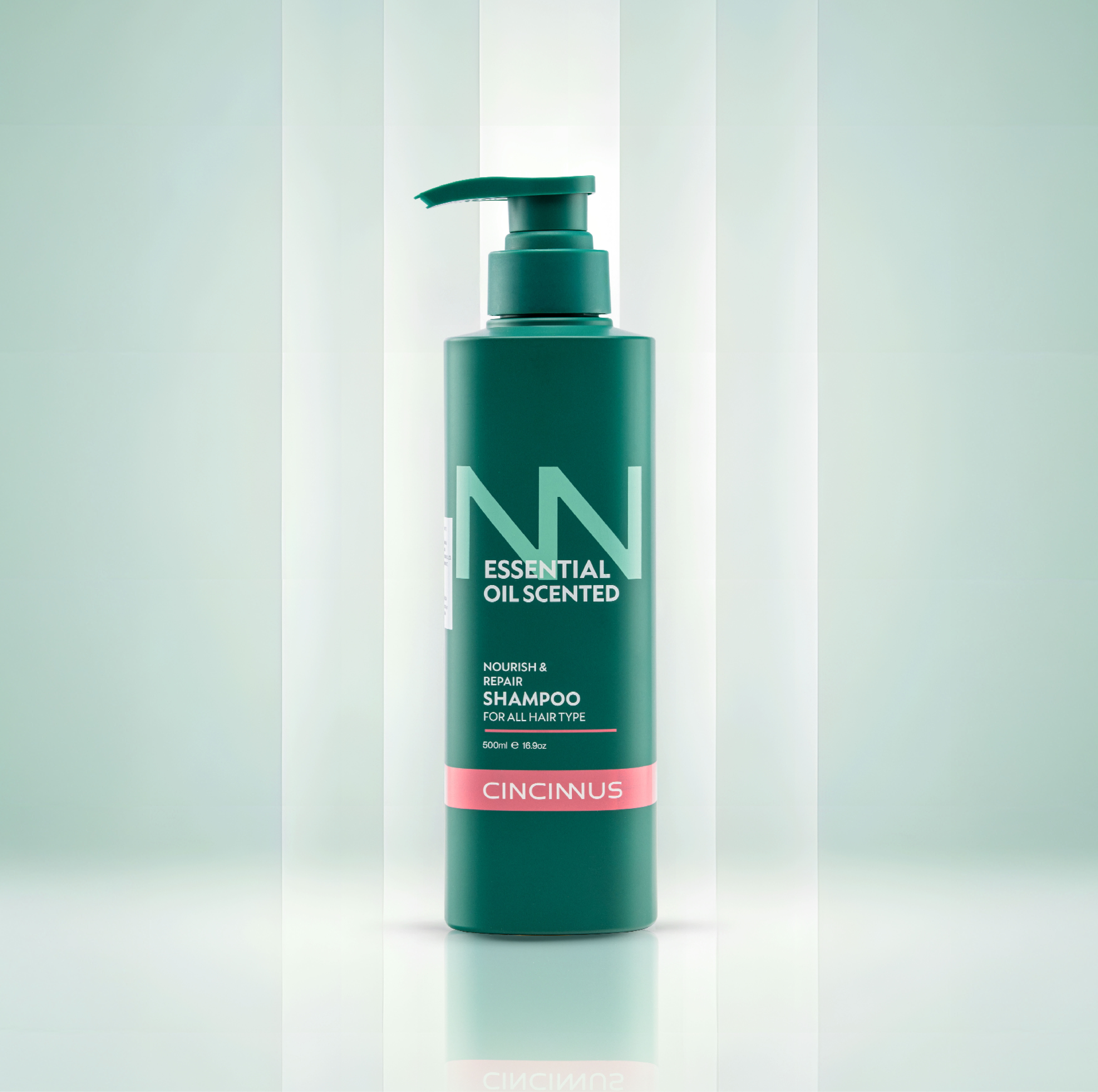 Essential Oil Scented Nourish And Repair Shampoo For All Hair Type 500ml