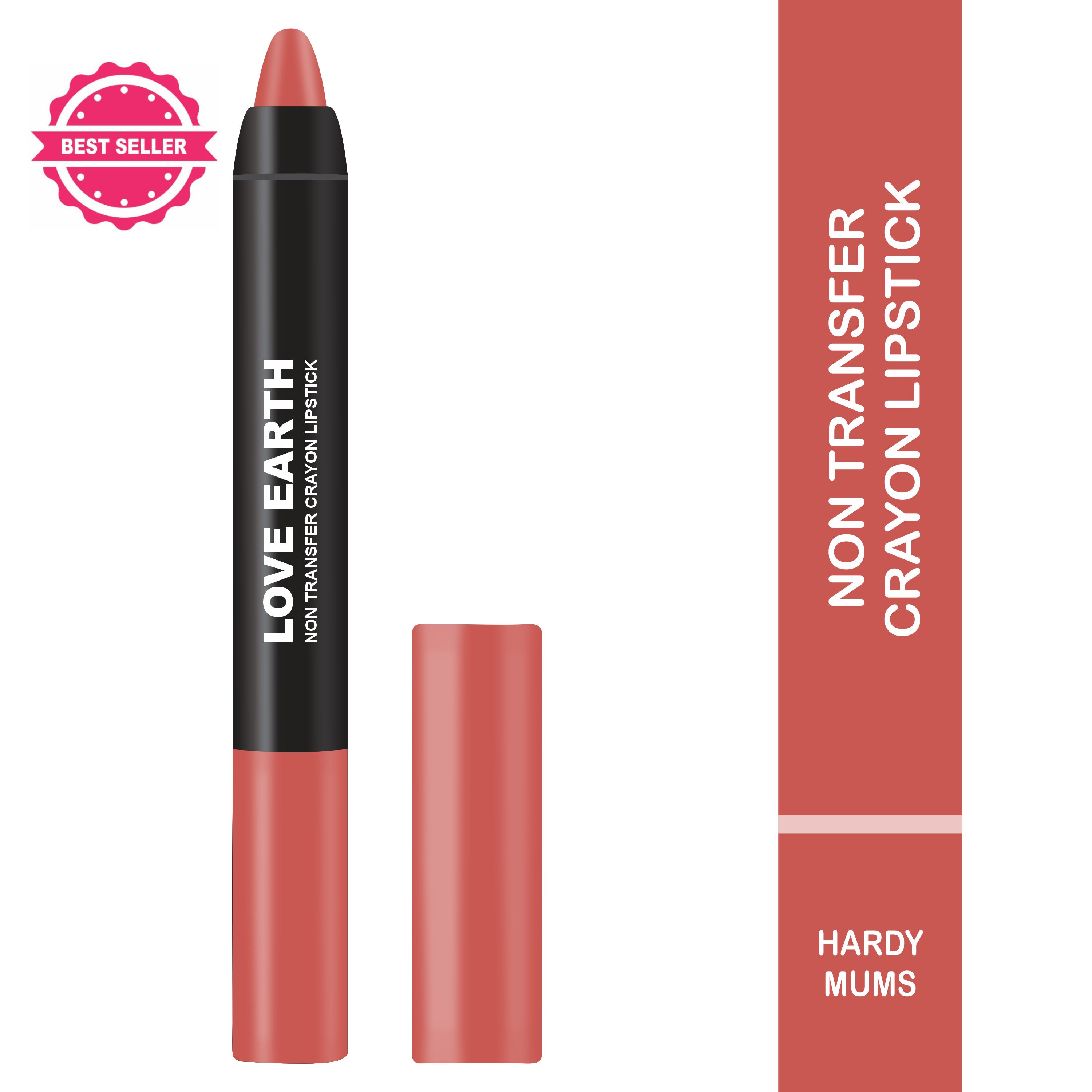 Transfer Proof Crayon Lipstick-Hardy Mums