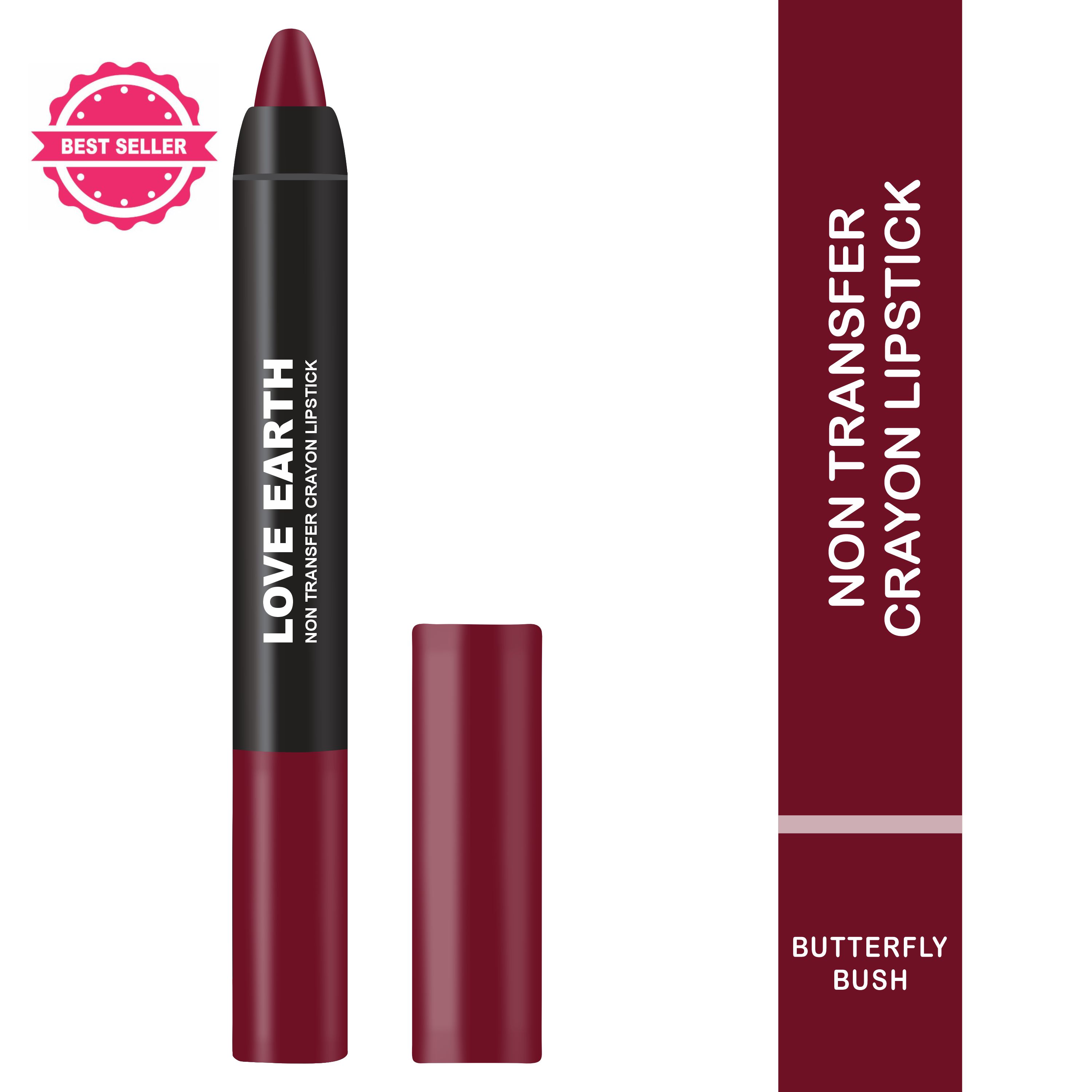 Transfer Proof Crayon Lipstick -Butterfly Bush
