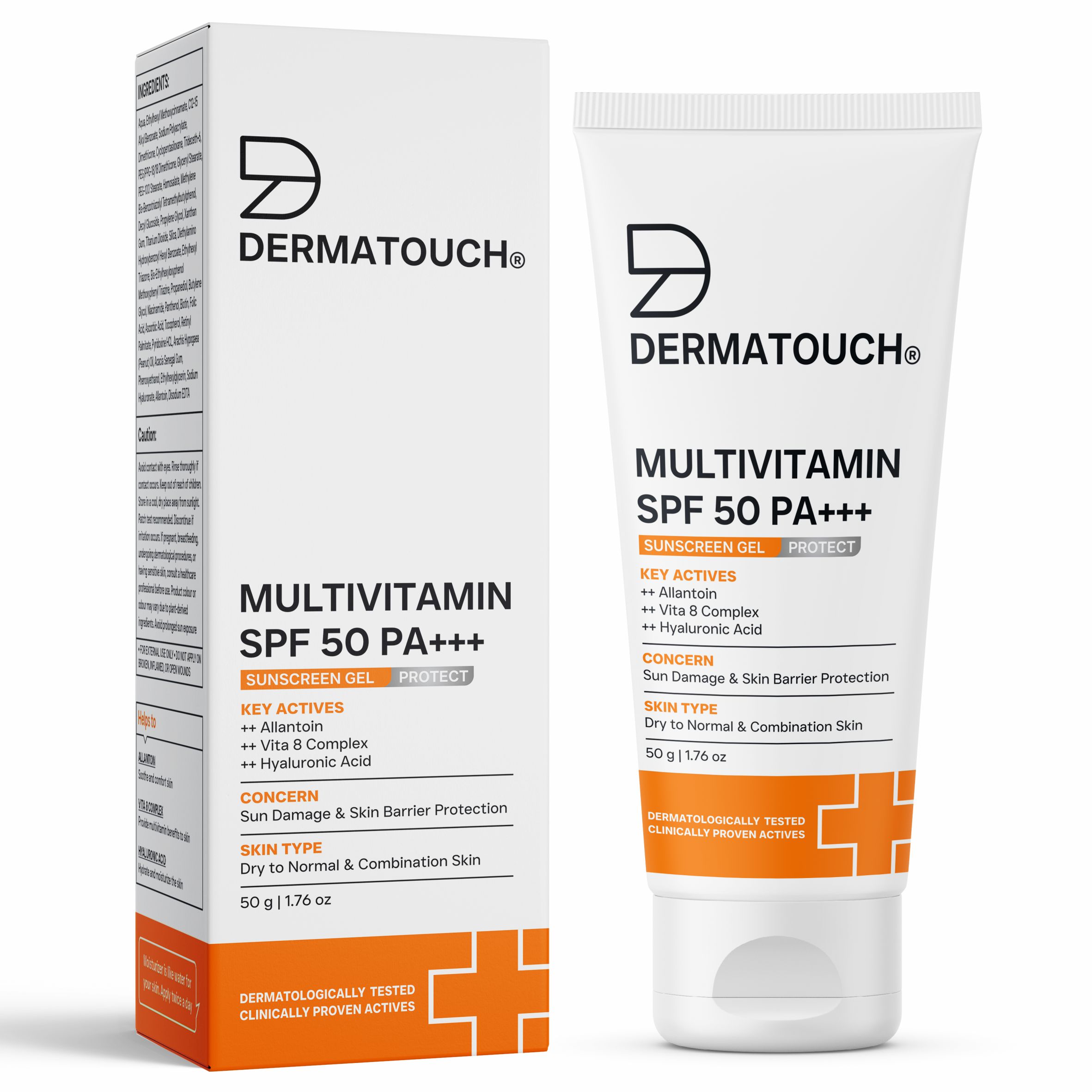 Multivitamin SPF 50 PA+++ Sunscreen Gel 50gm