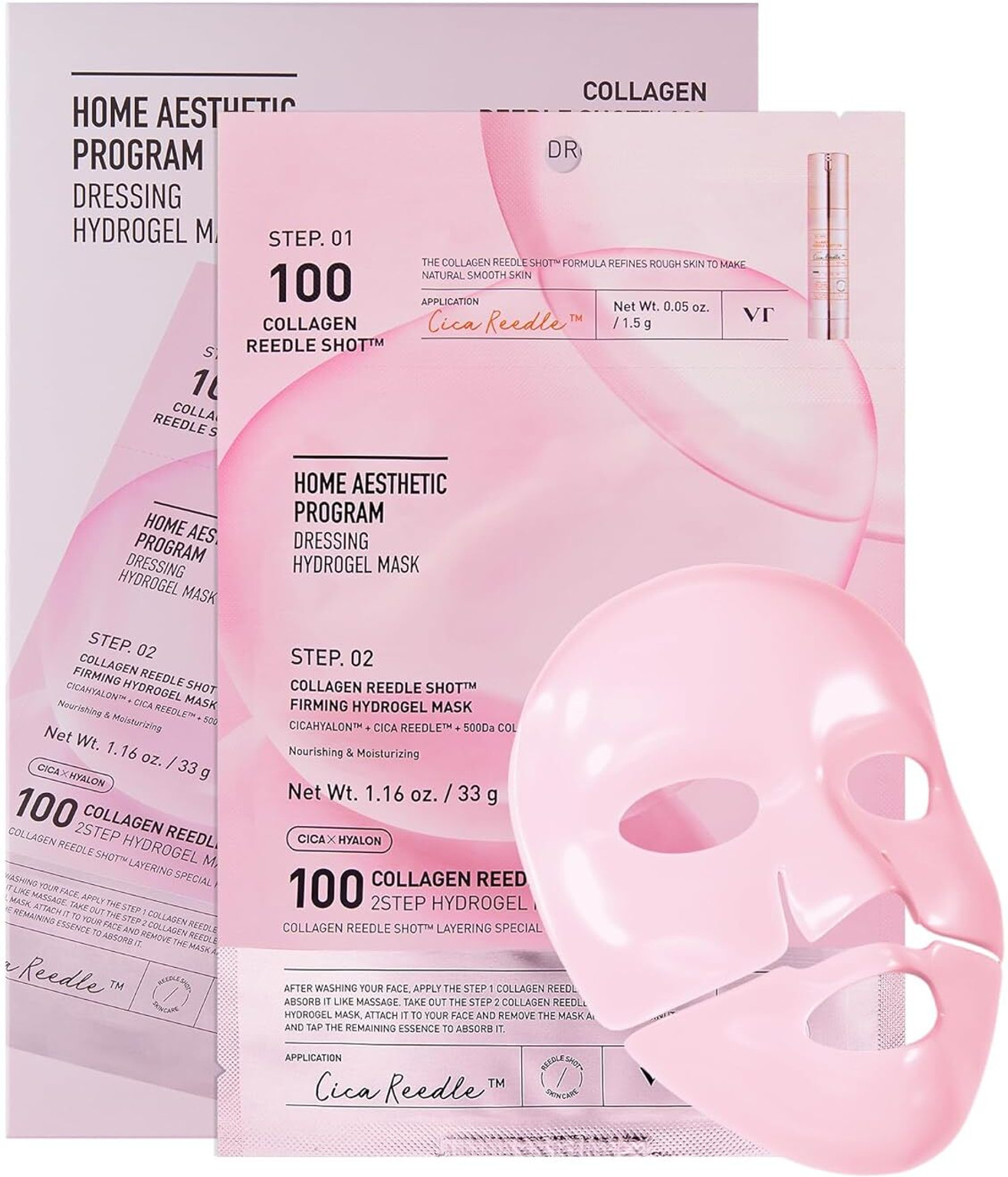 Collagen Reedle Shot 100 - 2 Step Mask 1.5gm