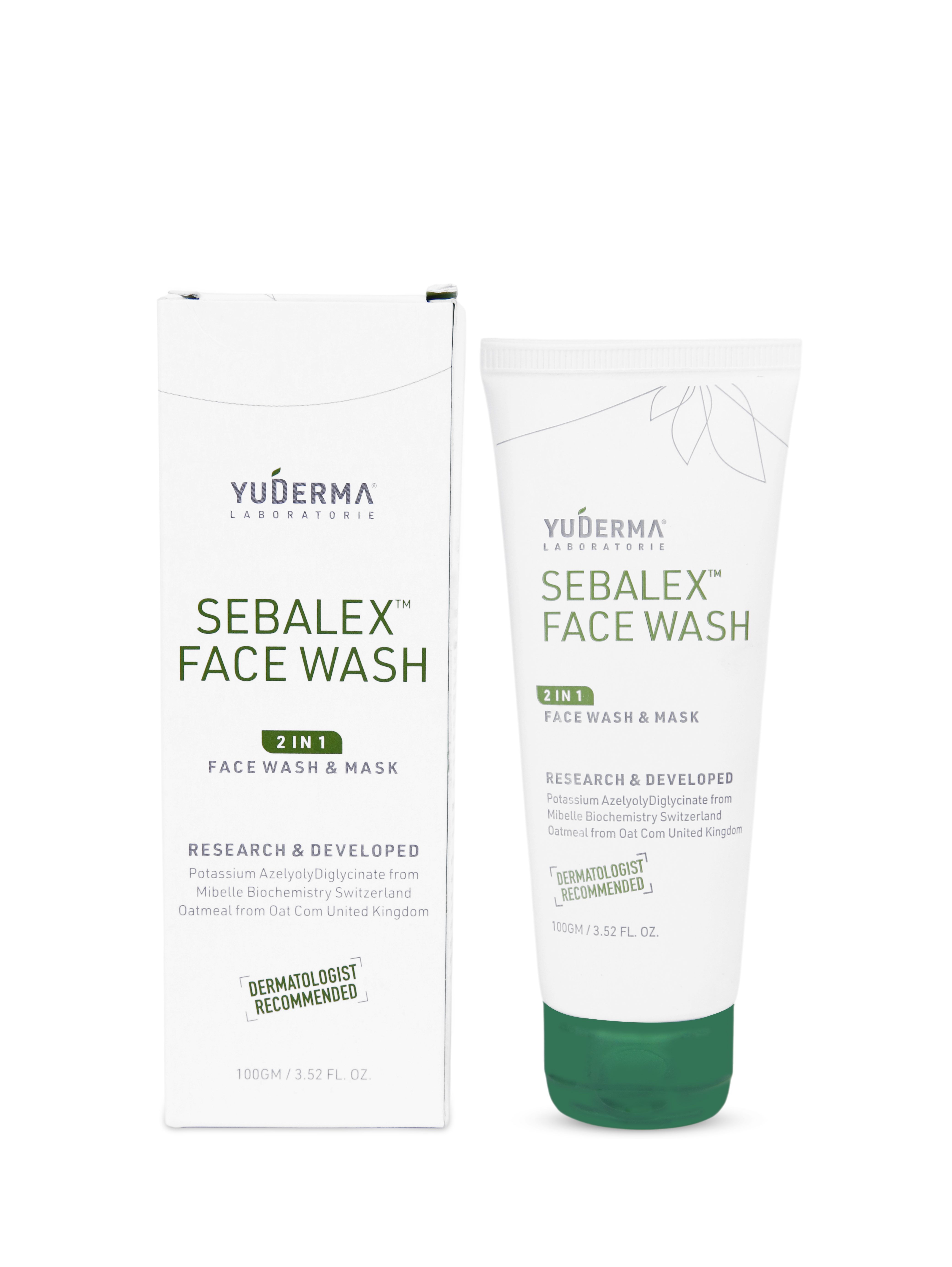 Sebalex Face Wash - 2 in 1 Facewash Mask 100gm