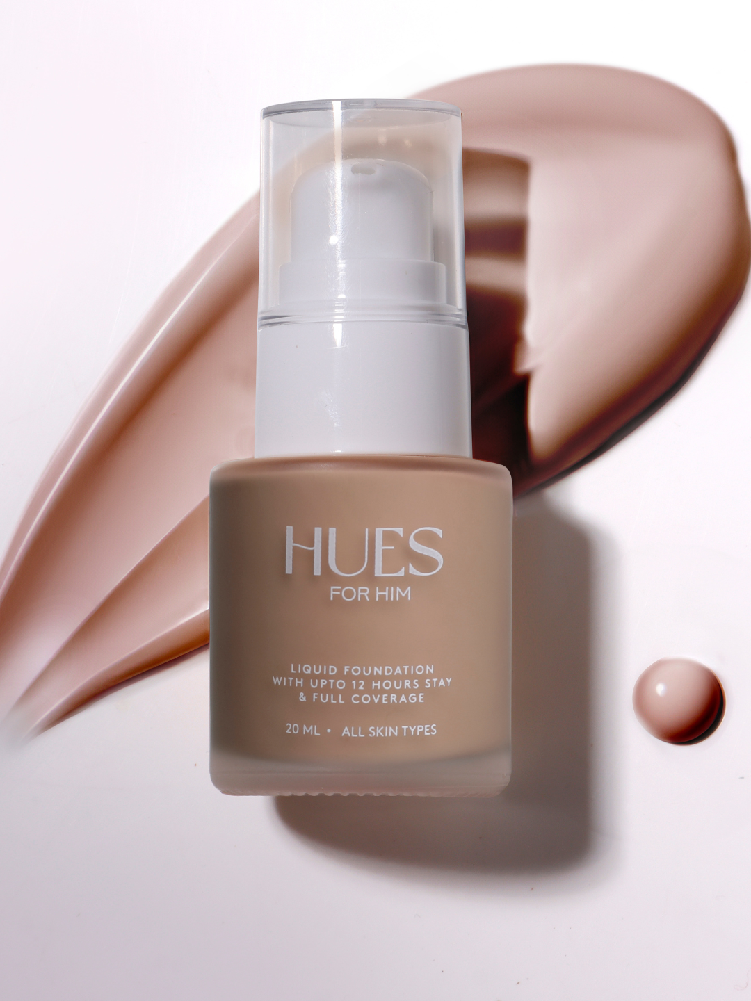 Foundation | Full-coverage, lightweight, hydrating fit | Natural finish for all-day wear | Oil control, perfect for mens faces | For all skin types | 4 shades incl. Deep Espresso | 20ml