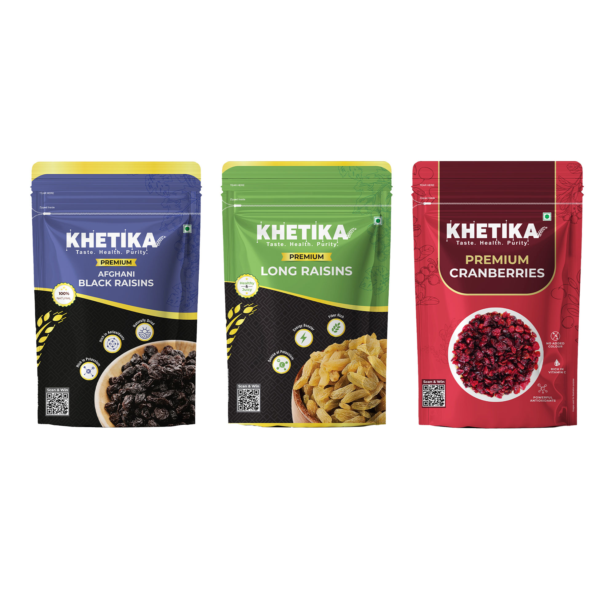 Premium Raisin Berry Mix 200gm Each