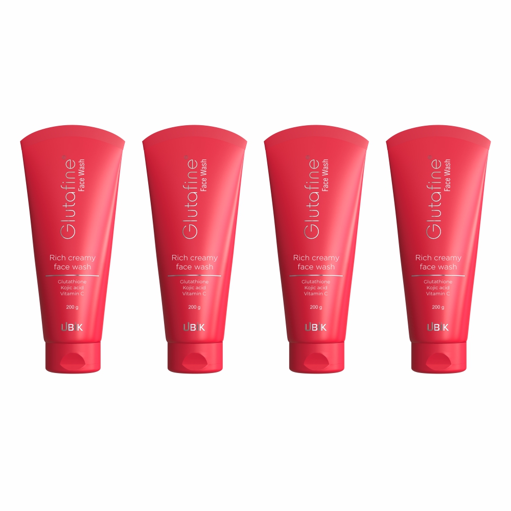 Glutafine Face Wash 200gm Pack of 4