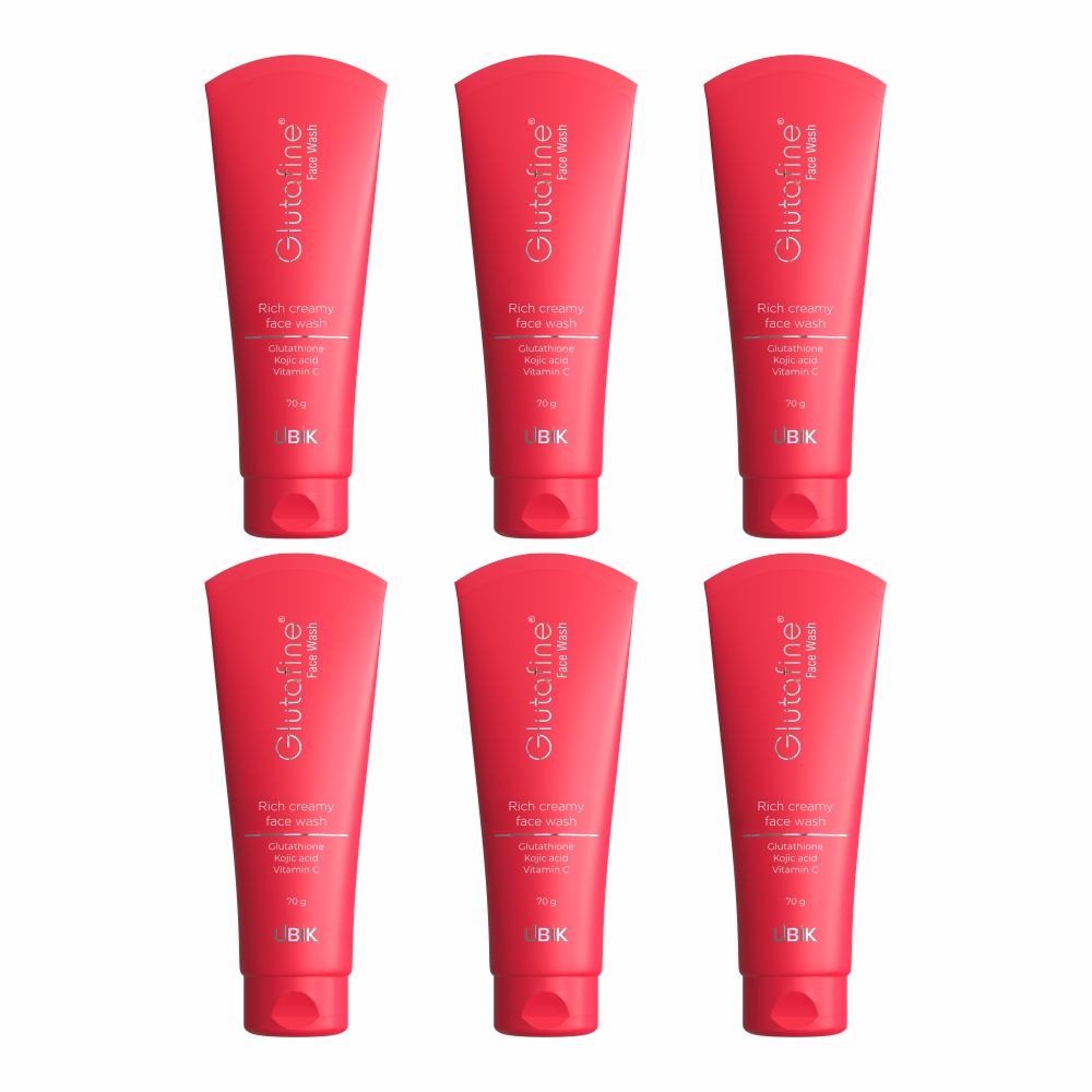 Glutafine Face Wash 70gm Pack of 6