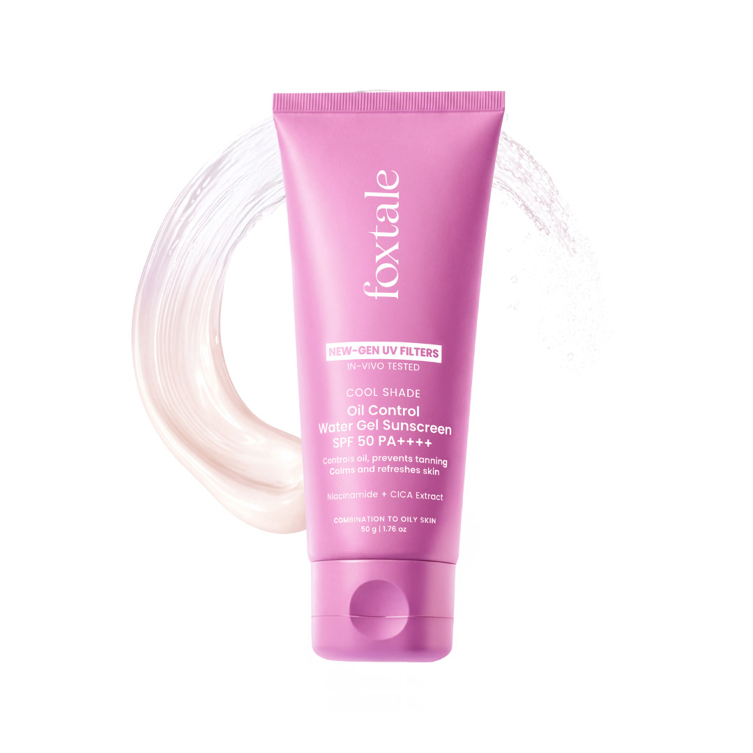 Aqua-Gel Lightweight Sunscreen for Oily Skin, In-Vivo Tested SPF 50PA++++, Matte Finish 50ml