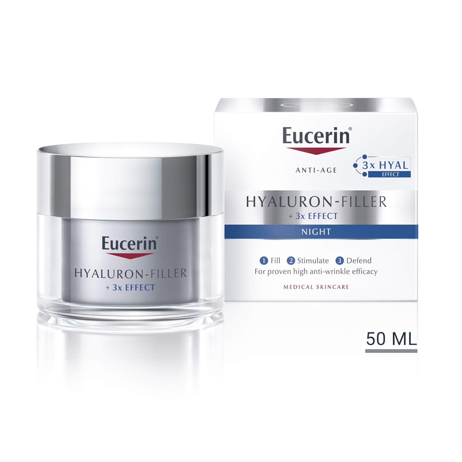 Anti Age Hyaluron Filler+ Elasticity Night Cream 50ml