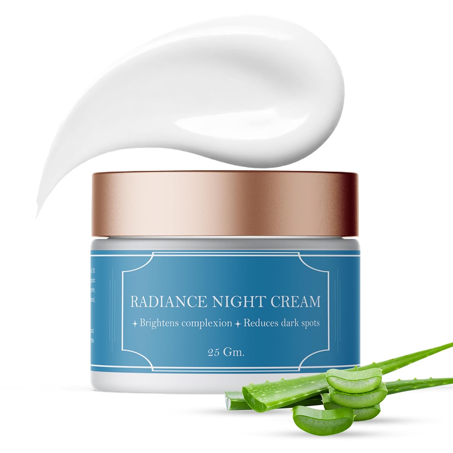 Radiance Night Cream Repairs Wrinkles Fine Lines | Improves Skin Firmness | Beginner Friendly | All Skin Types | 25gm