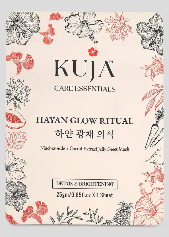 Jelly Sheet Mask - Hayan Glow Ritual Detox and Brighten 25gm