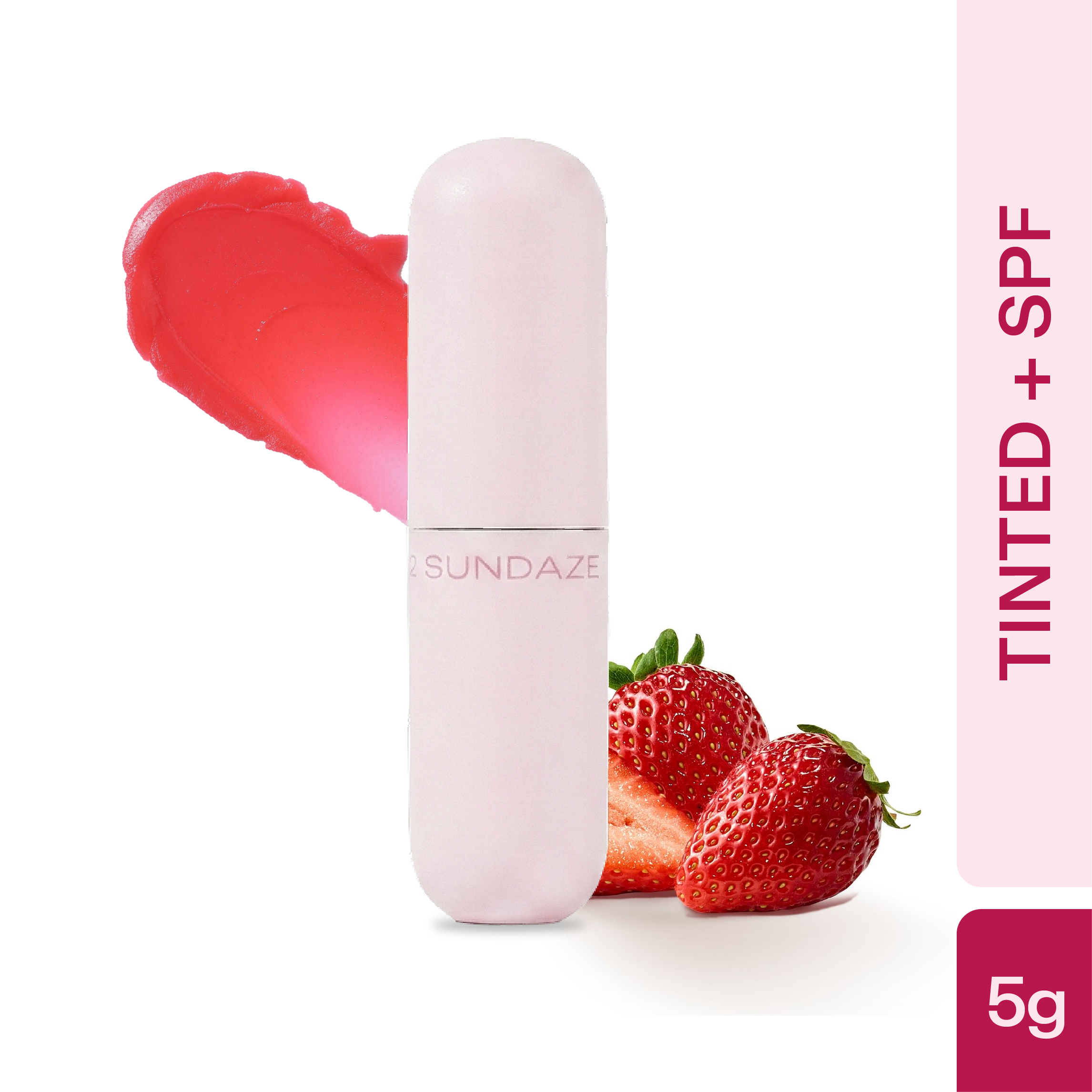Berry Butter Tinted Lip Balm for Dark Pigmented Lips with SPF 30 PA+++ | Heals Chapped Lips |5gm