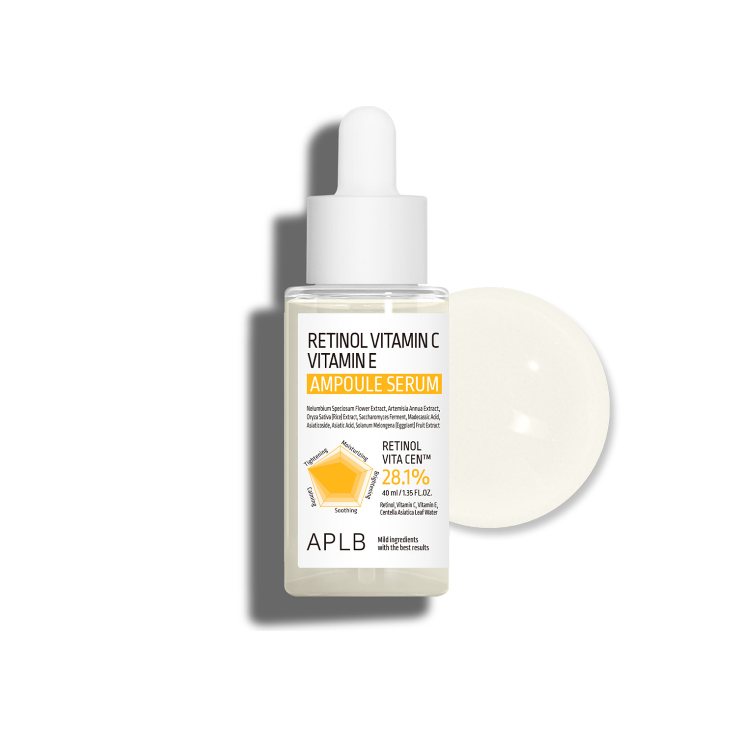 Retinol Vitamin C Vitamin E Ampoule Serum 40ml