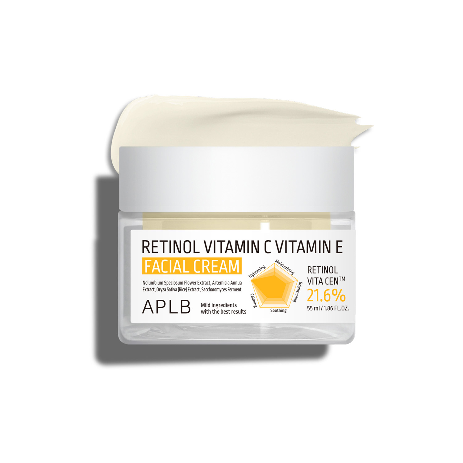 Retinol Vitamin C Vitamin E Facial Cream 55ml