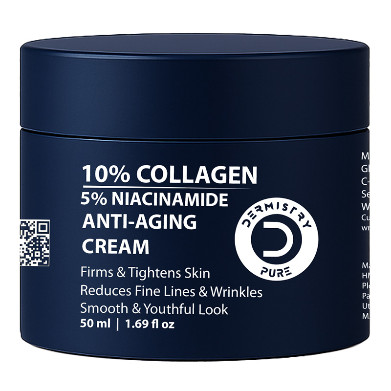 10 Collagen Skin Tightening Firming Anti Aging Day Night Face Cream for Ageing Wrinkles 50ml