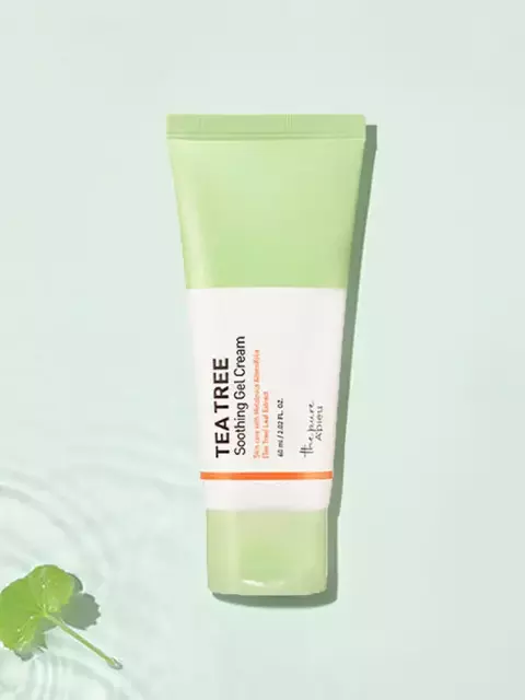 The Pure Tea Tree Soothing Gel Cream | Barrier Support | Long-Lasting Moisture | Skin Nourishing | Soft Skin | 60ml
